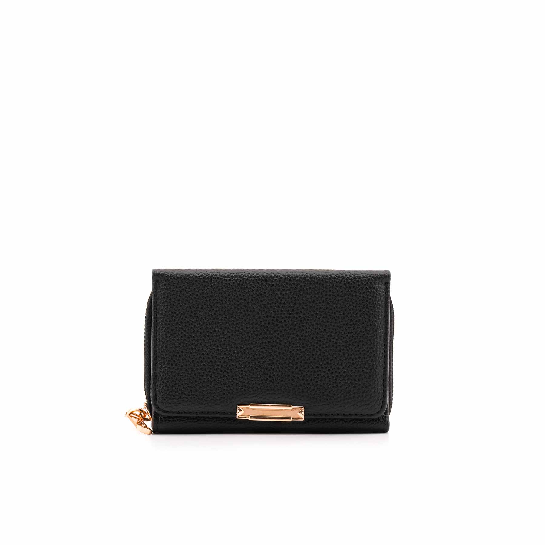 Black Casual Wallet For Women P71128 - Image 2