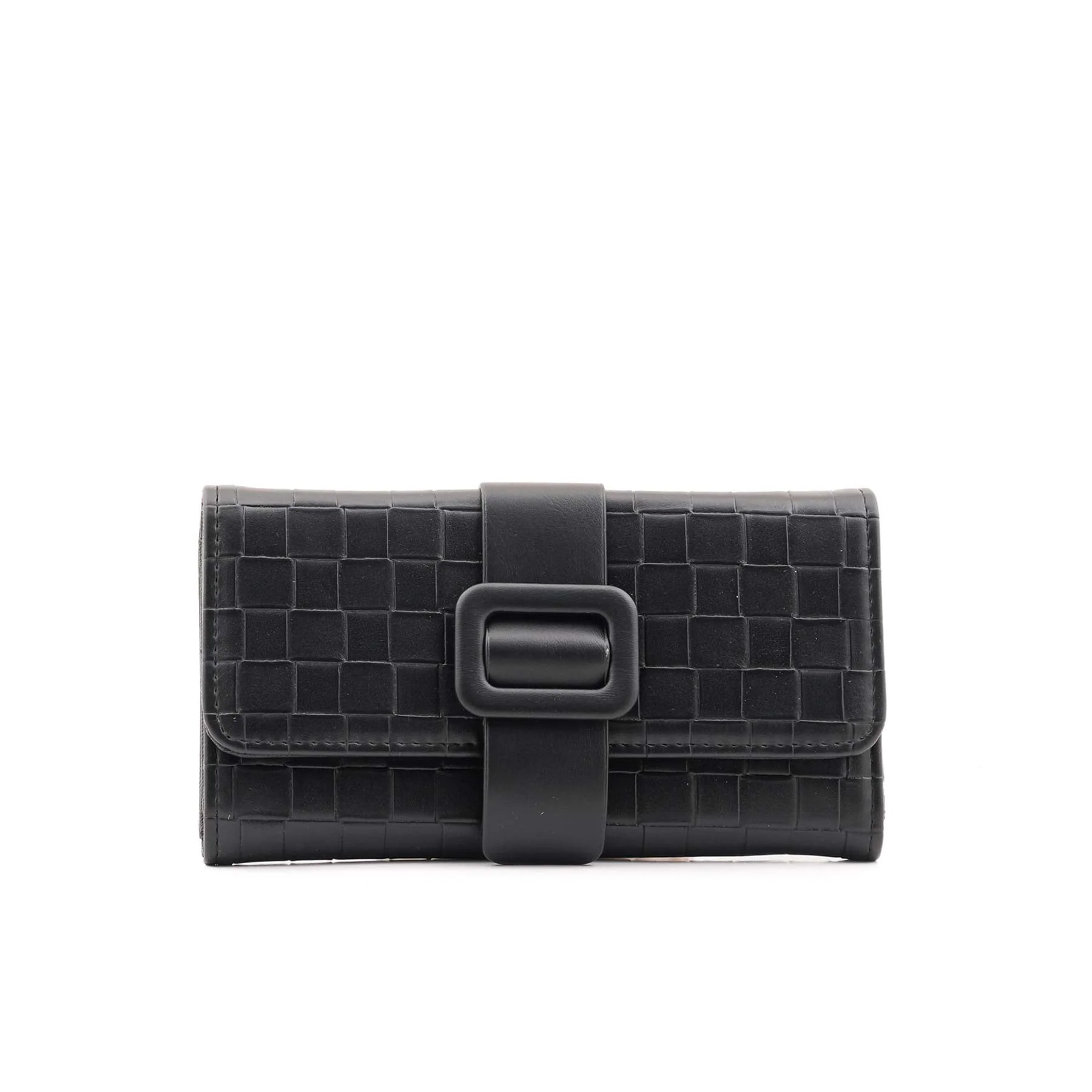 Black Casual Wallet For Women P71132 - Image 2
