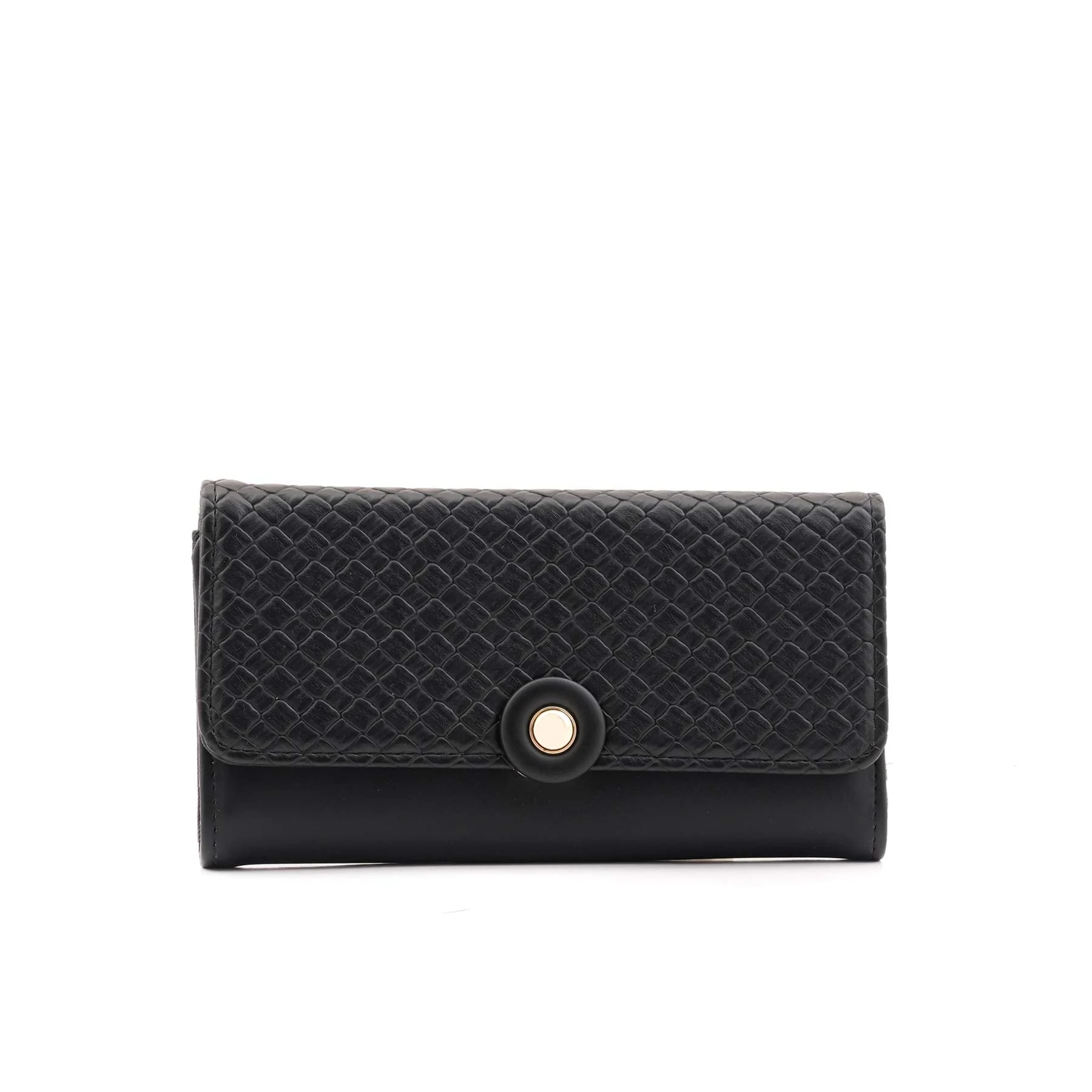 Black Casual Wallet For Women P71133 - Image 2