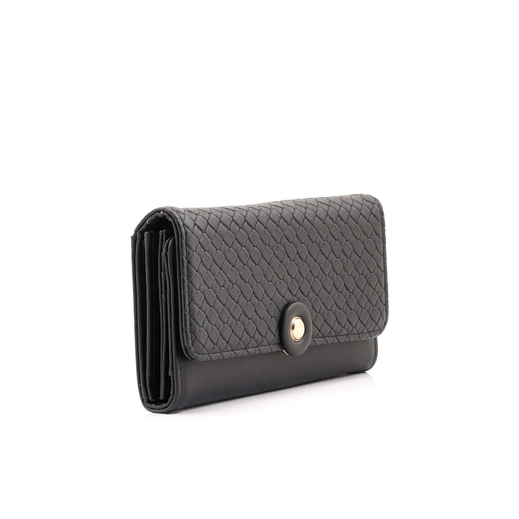 Black Casual Wallet For Women P71133 - Image 3