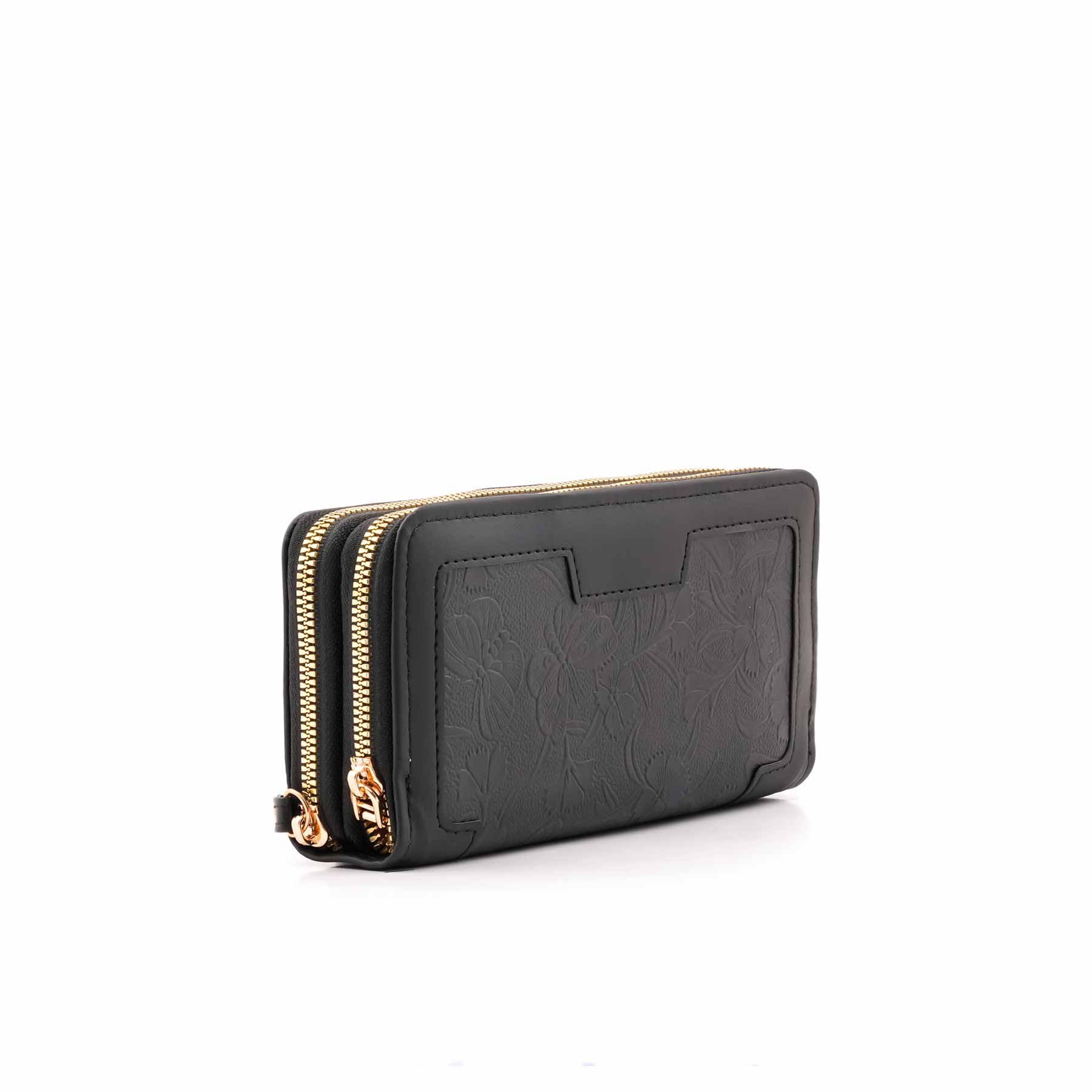 Black Casual Wallet For Women P71144 - Image 3