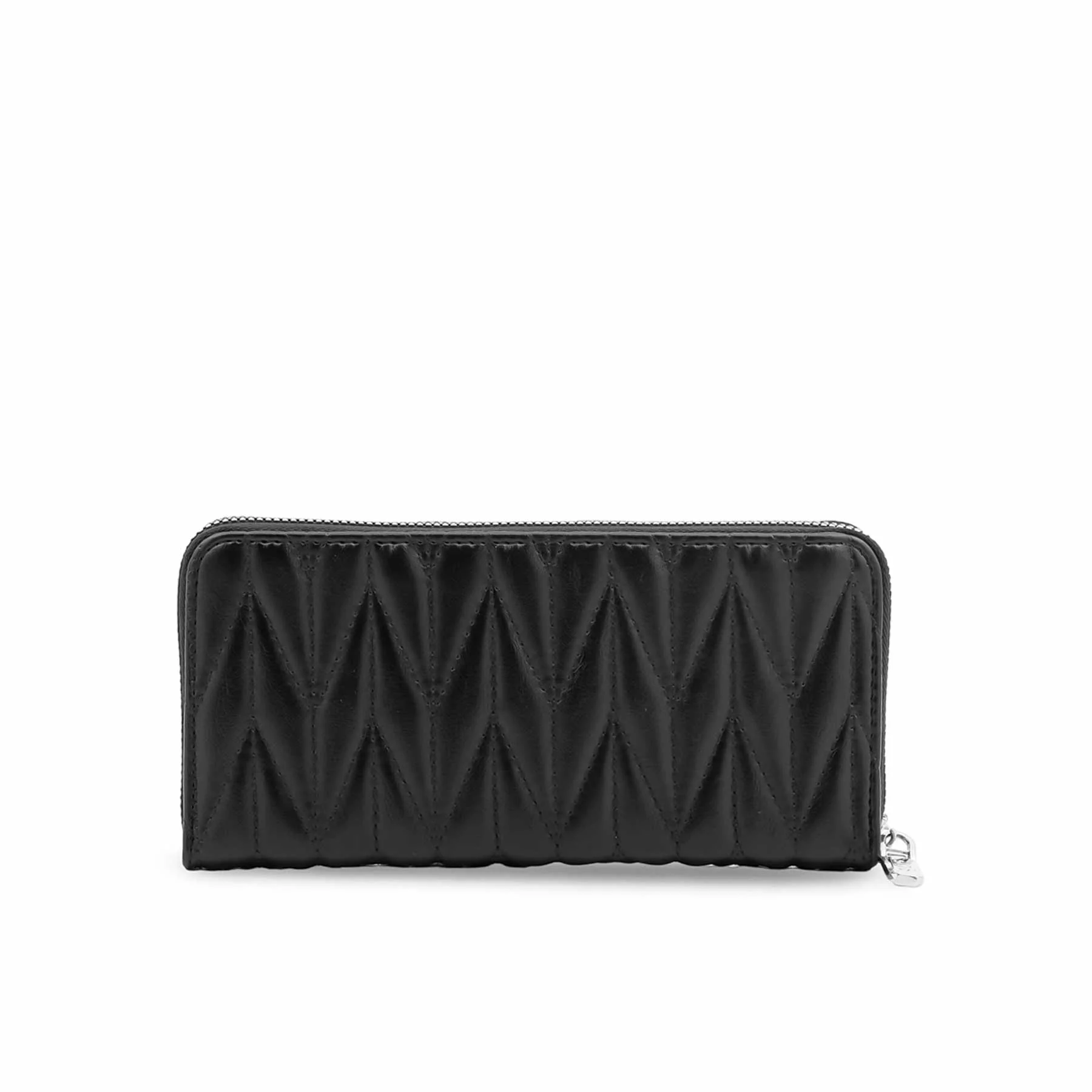 Black Casual Wallet For Women P71161 - Image 2