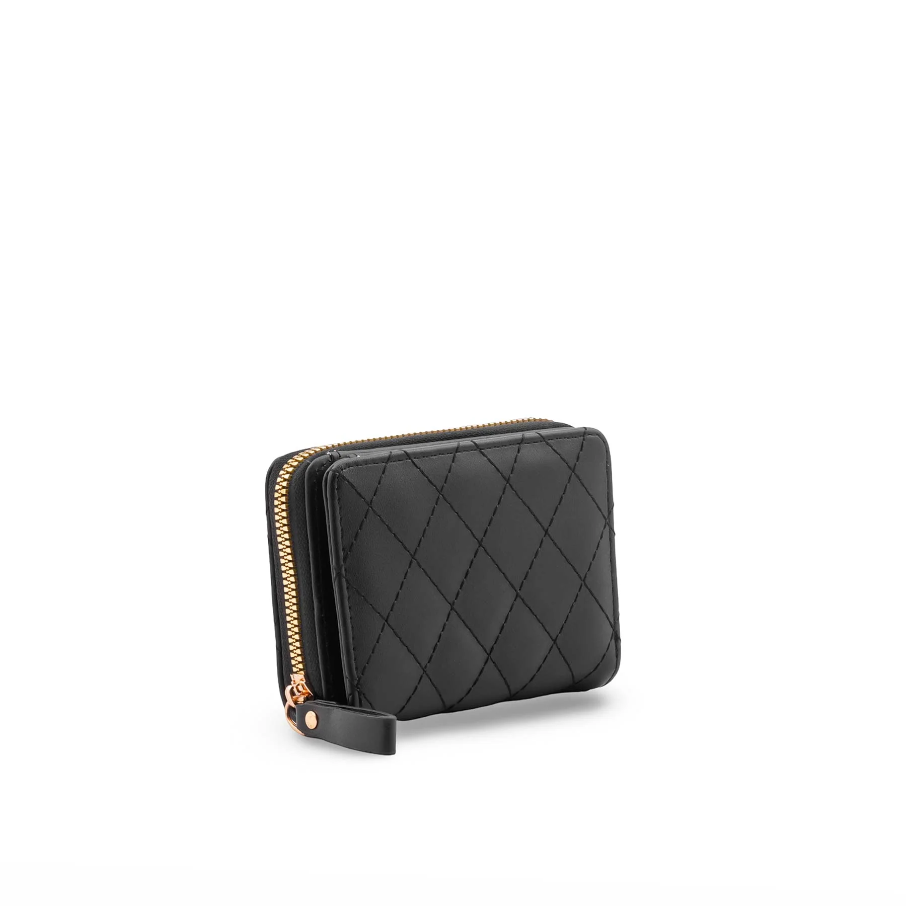 Black Casual Wallet For Women P71172 - Image 3