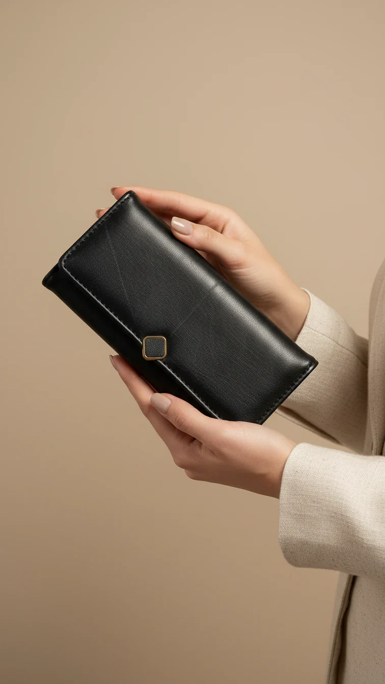 Black Casual Wallet P70984