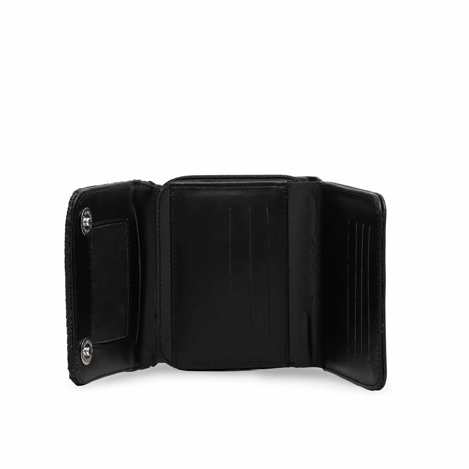 Black Casual Wallet P97560 - Image 3