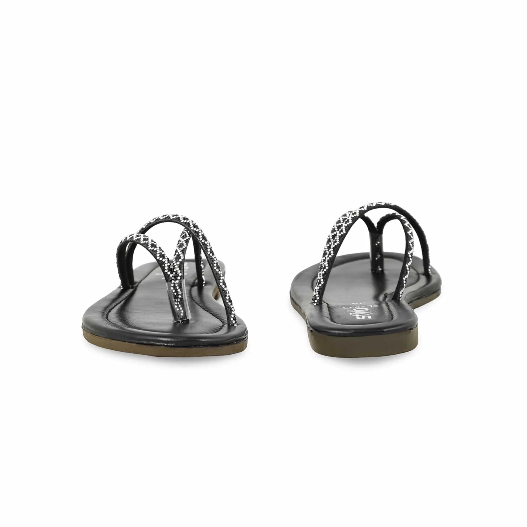 Black Casual Women Chappal CL2033 - Image 4