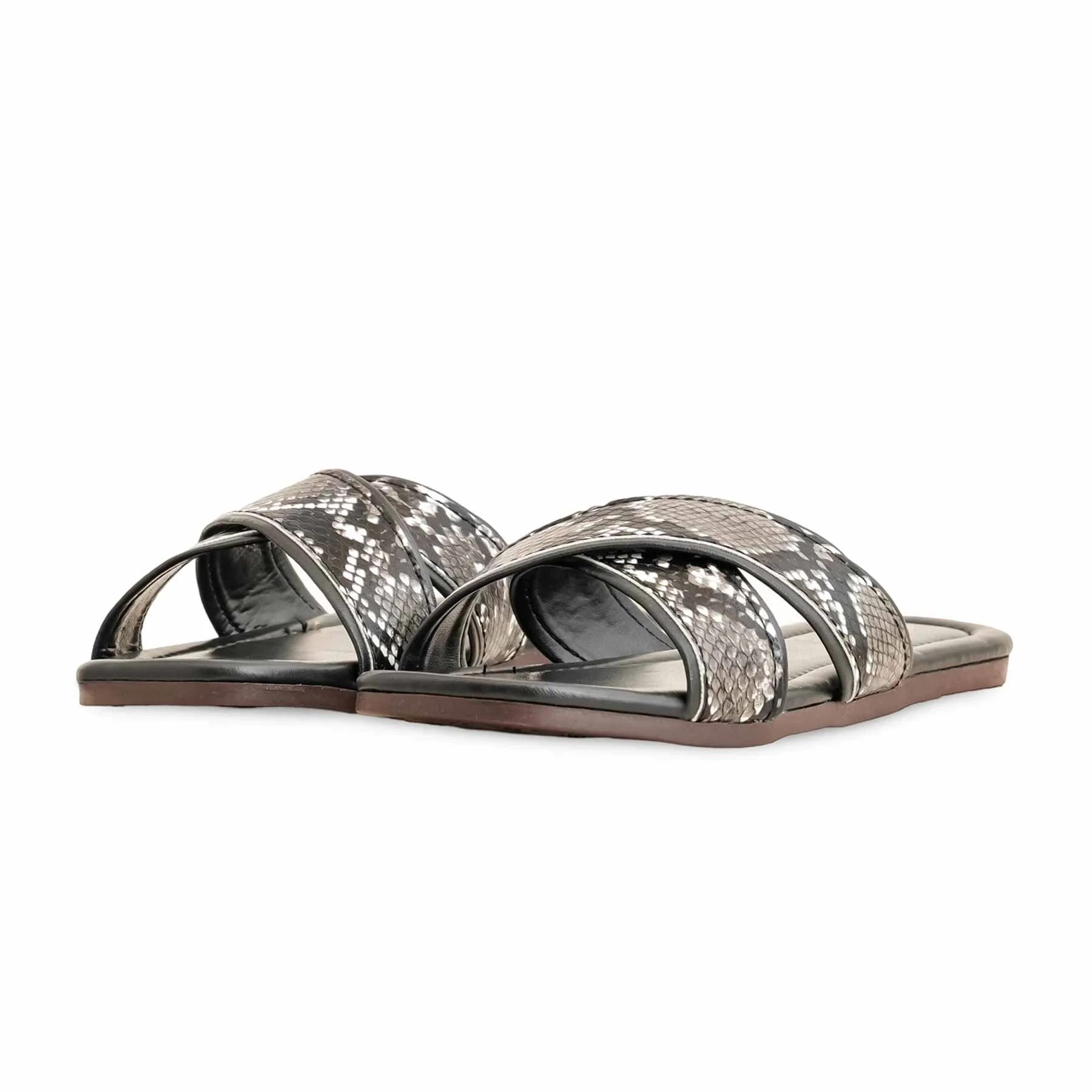 Black Casual Women Slipper CL2040 - Image 3
