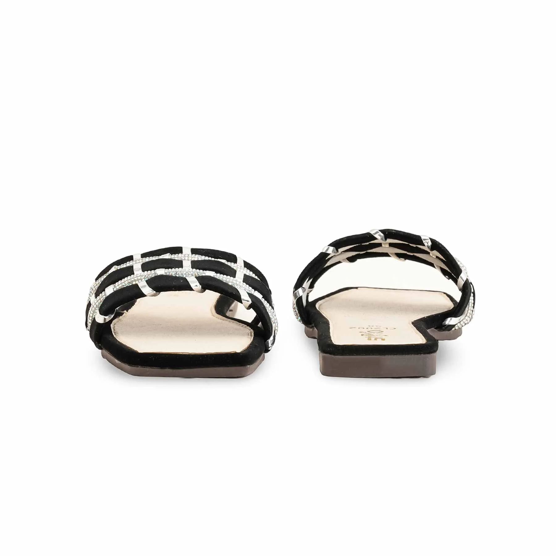 Black Casual Women Slipper CL2002 - Image 4