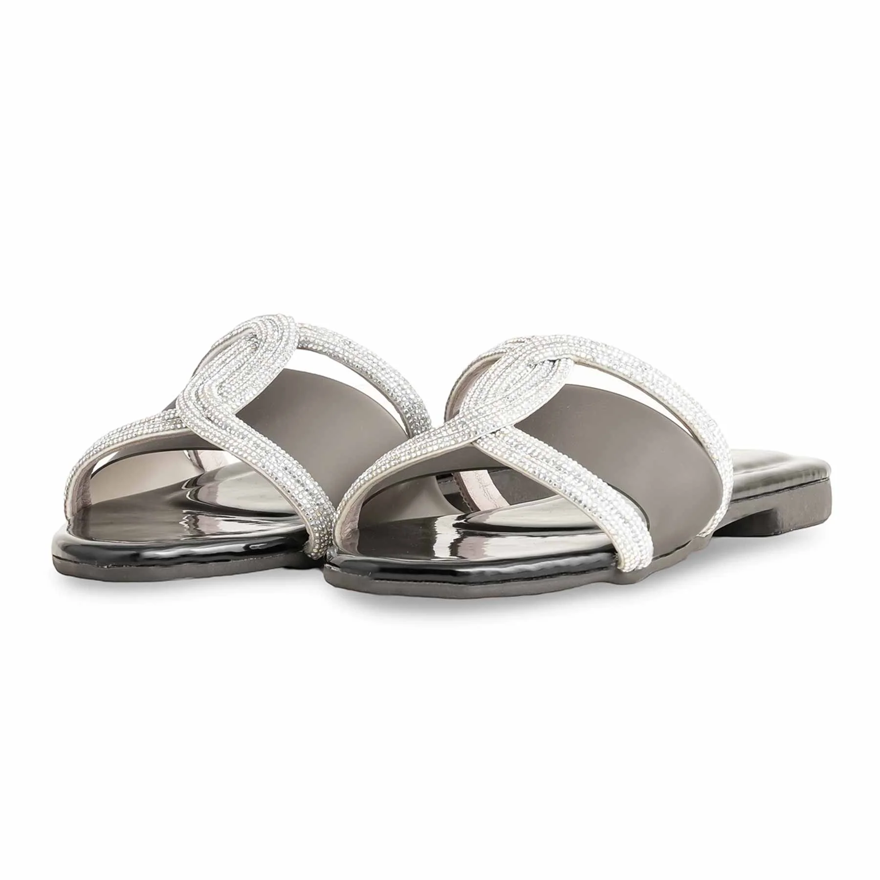 Black Casual Women Slipper CL2028 - Image 2
