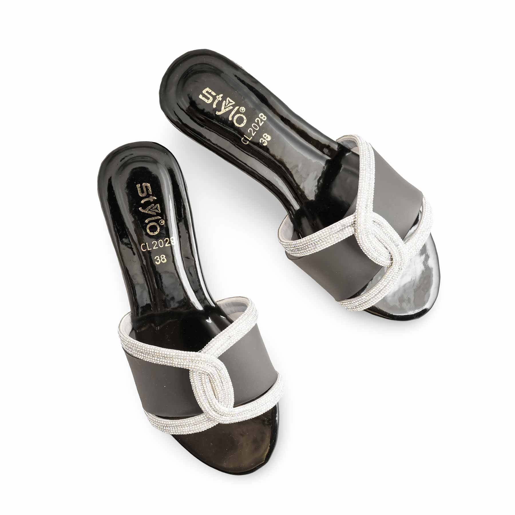 Black Casual Women Slipper CL2028 - Image 4