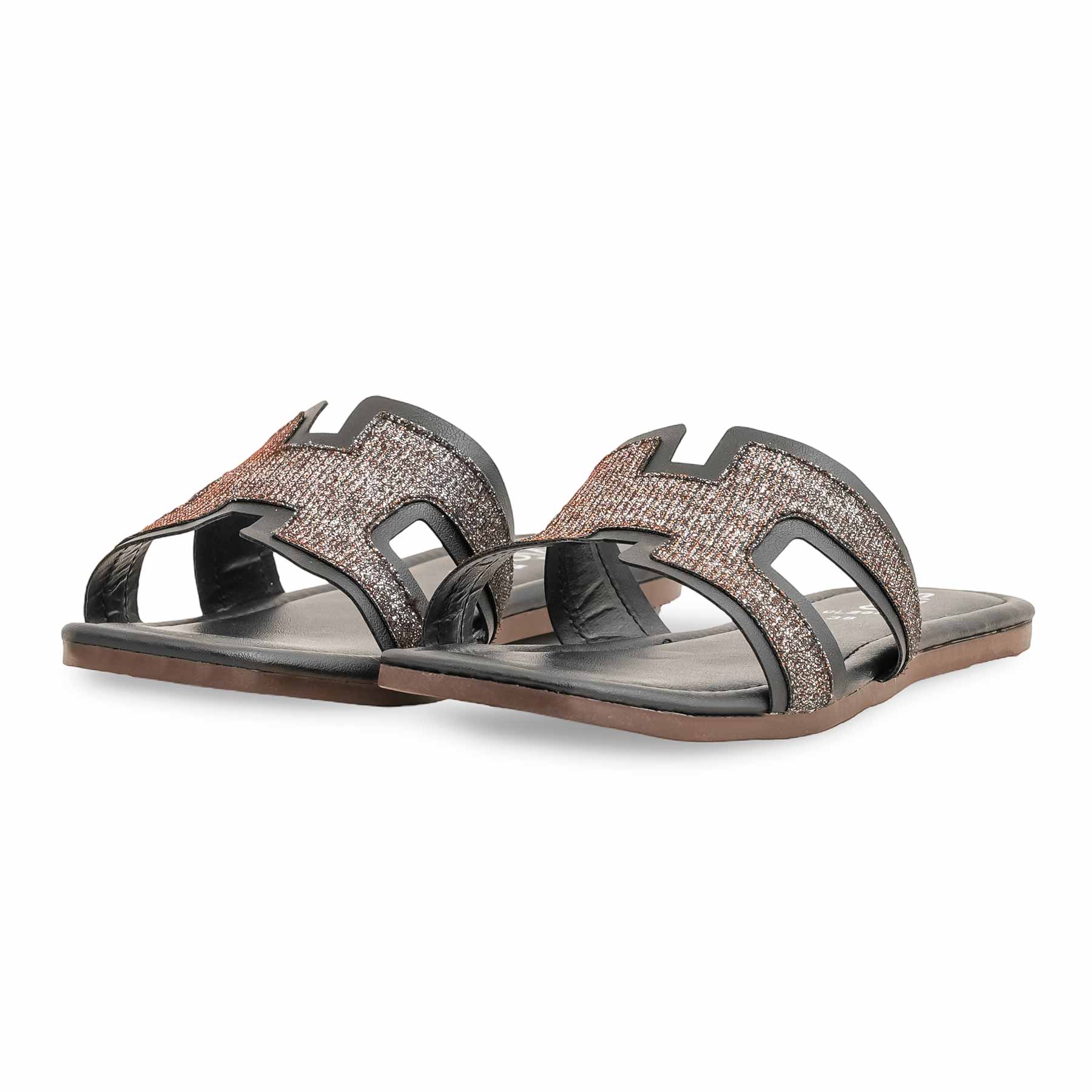 Black Casual Women Slipper CL2075 - Image 3