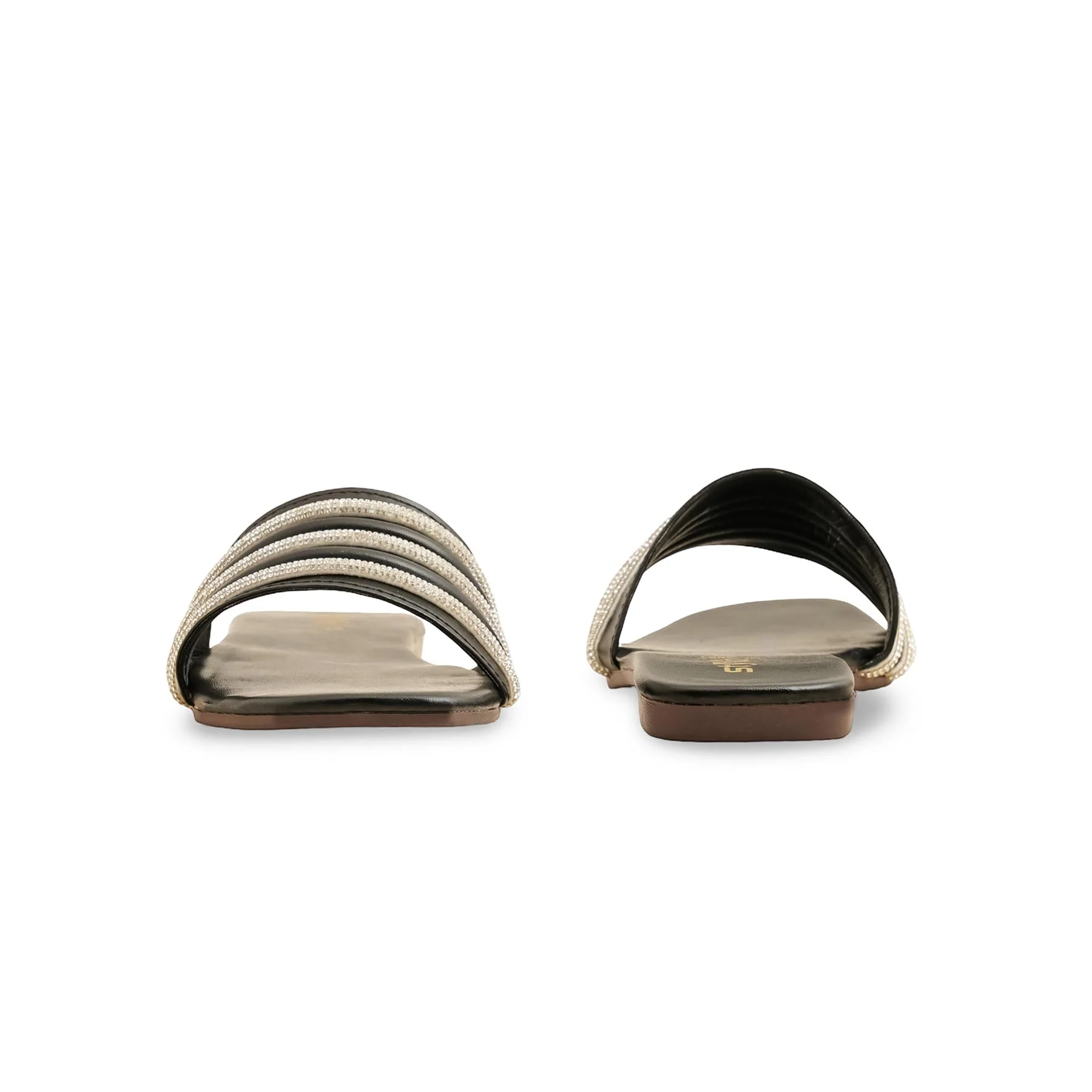 Black Casual Women Slipper CL2091 - Image 4