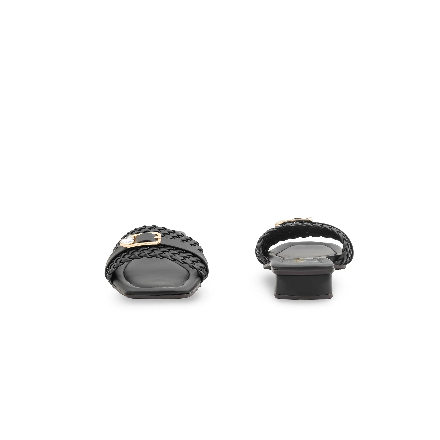 Black Casual Women Slipper CL2241 - Image 4