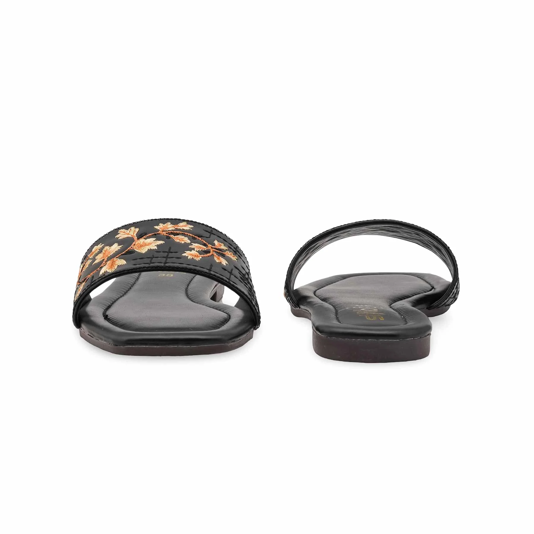 Black Casual Women Slipper CL2273 - Image 4