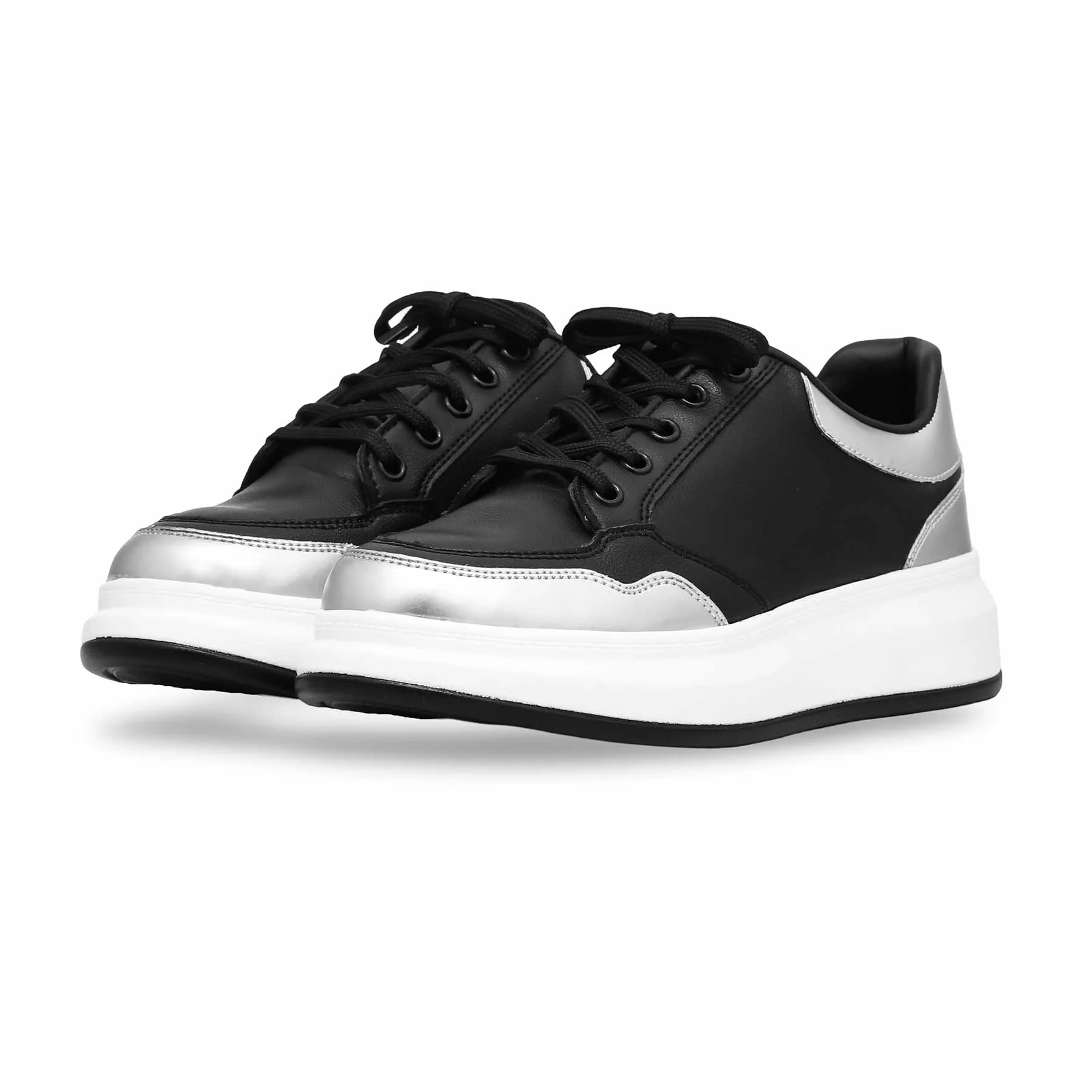 Black Casual Women Sneaker AT7429 - Image 3