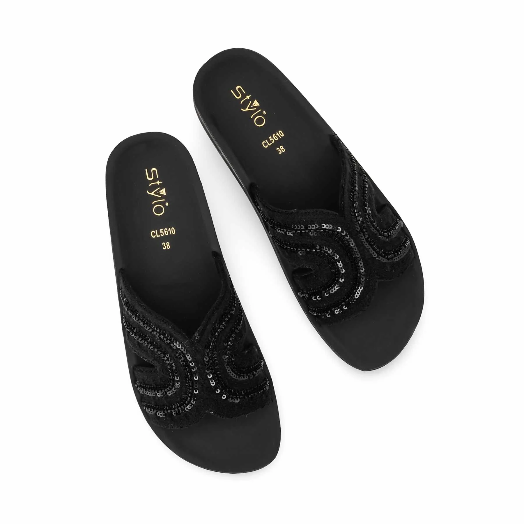 Black Casual Women Softy CL5610 - Image 5