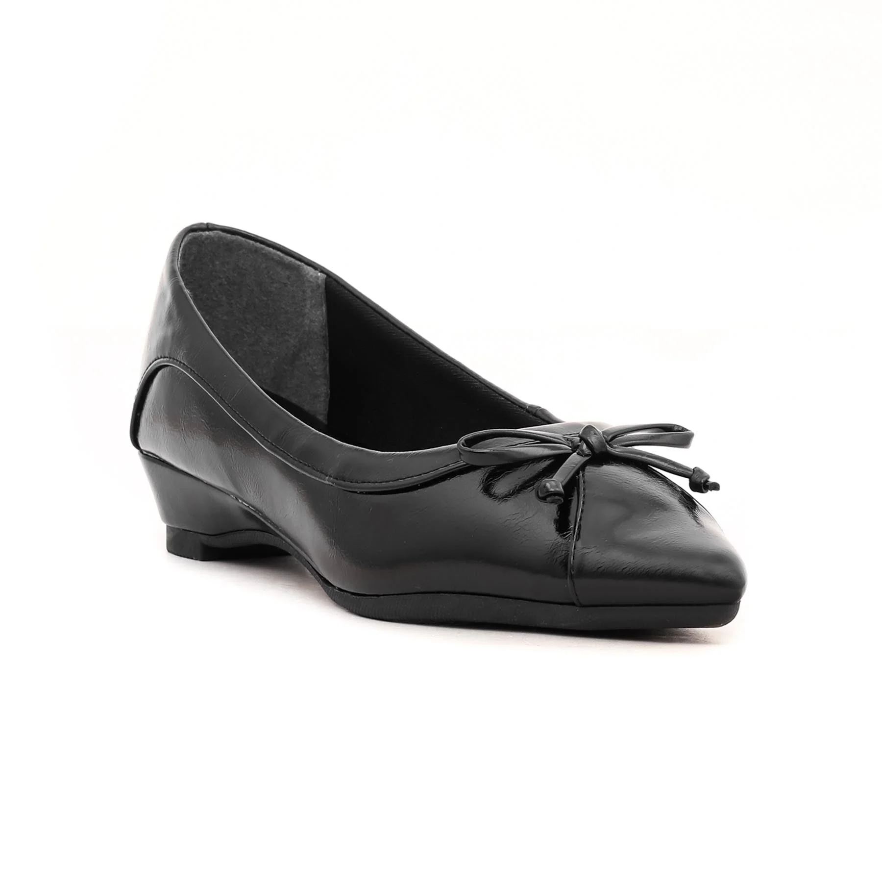 Black Court Shoes WN0846 - Image 2