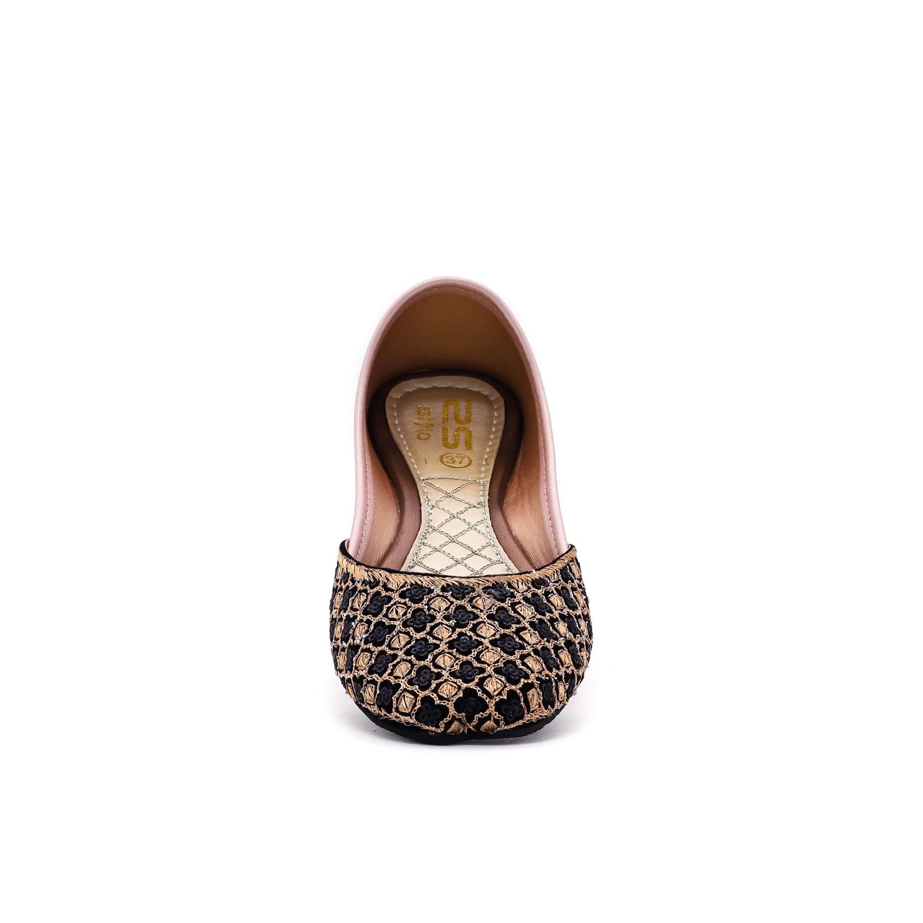 Black Ethnic Khussa EC8009 - Image 3