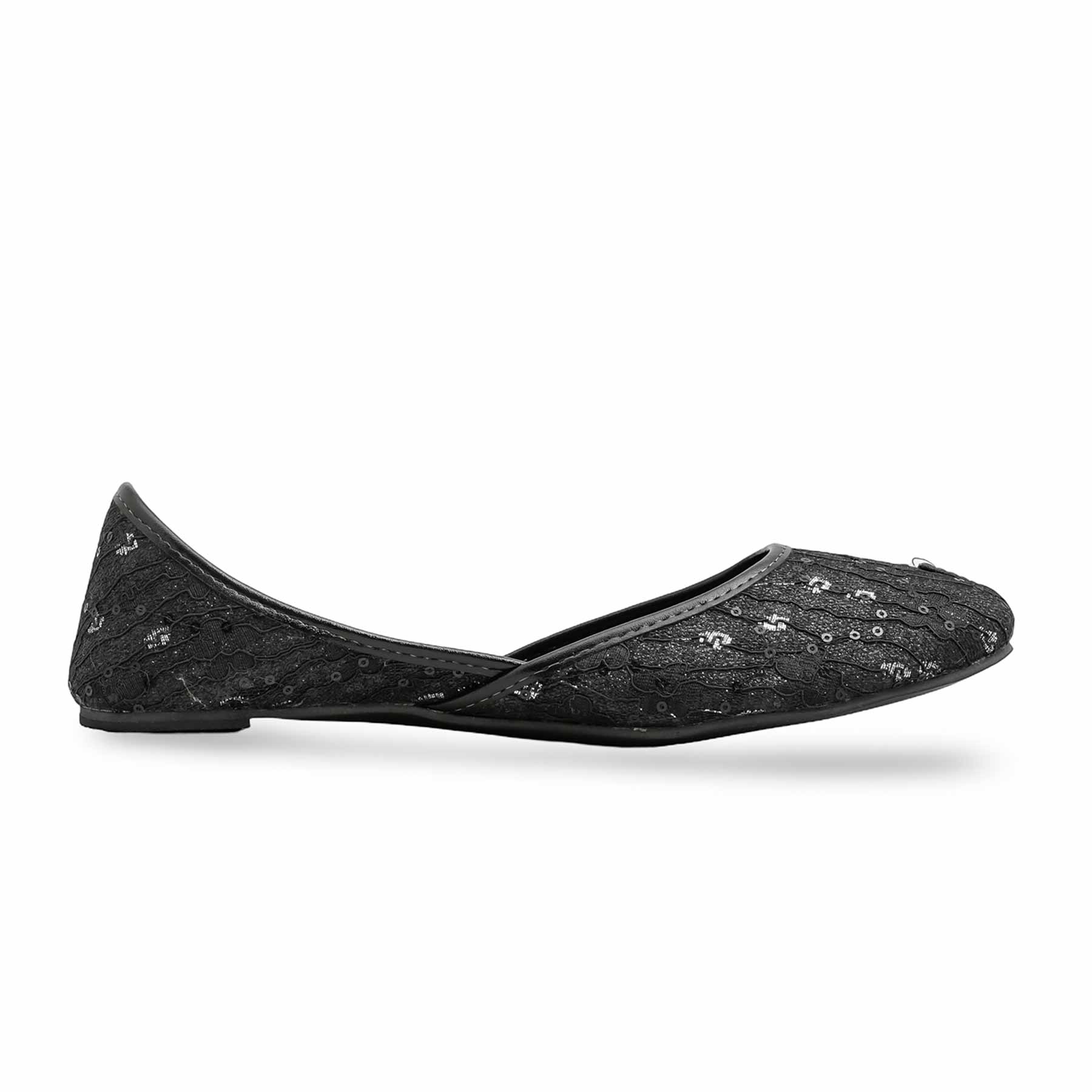 Black Ethnic Khussa EC8574 - Image 2