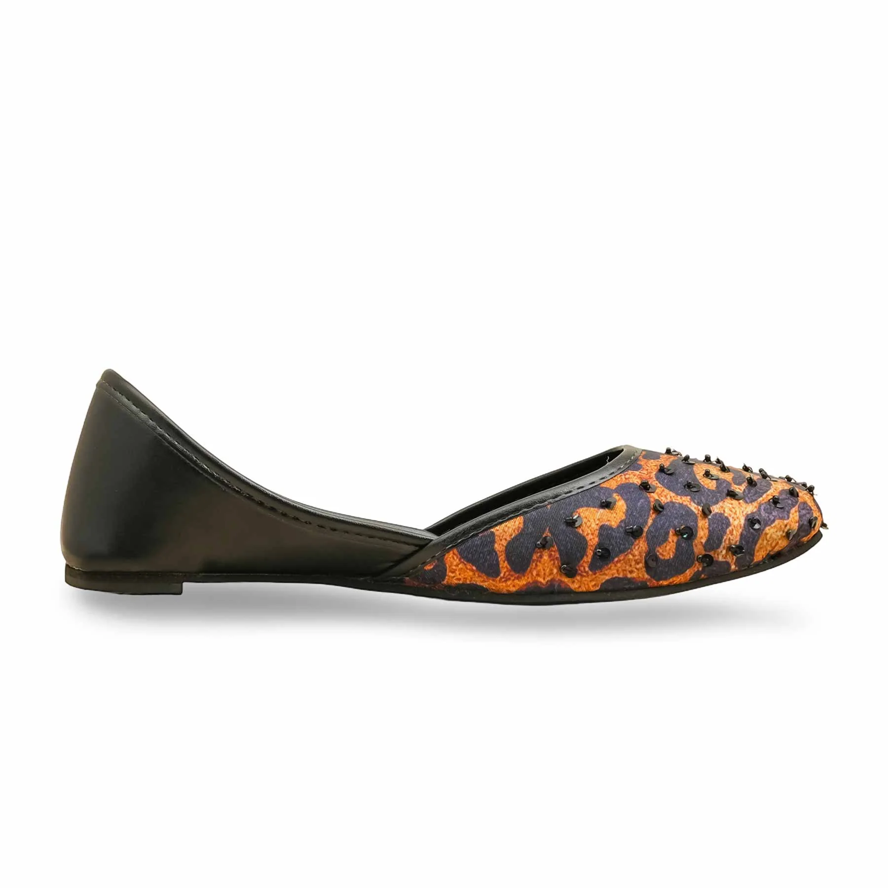 Black Ethnic Khussa For Ladies EC8597 - Image 2
