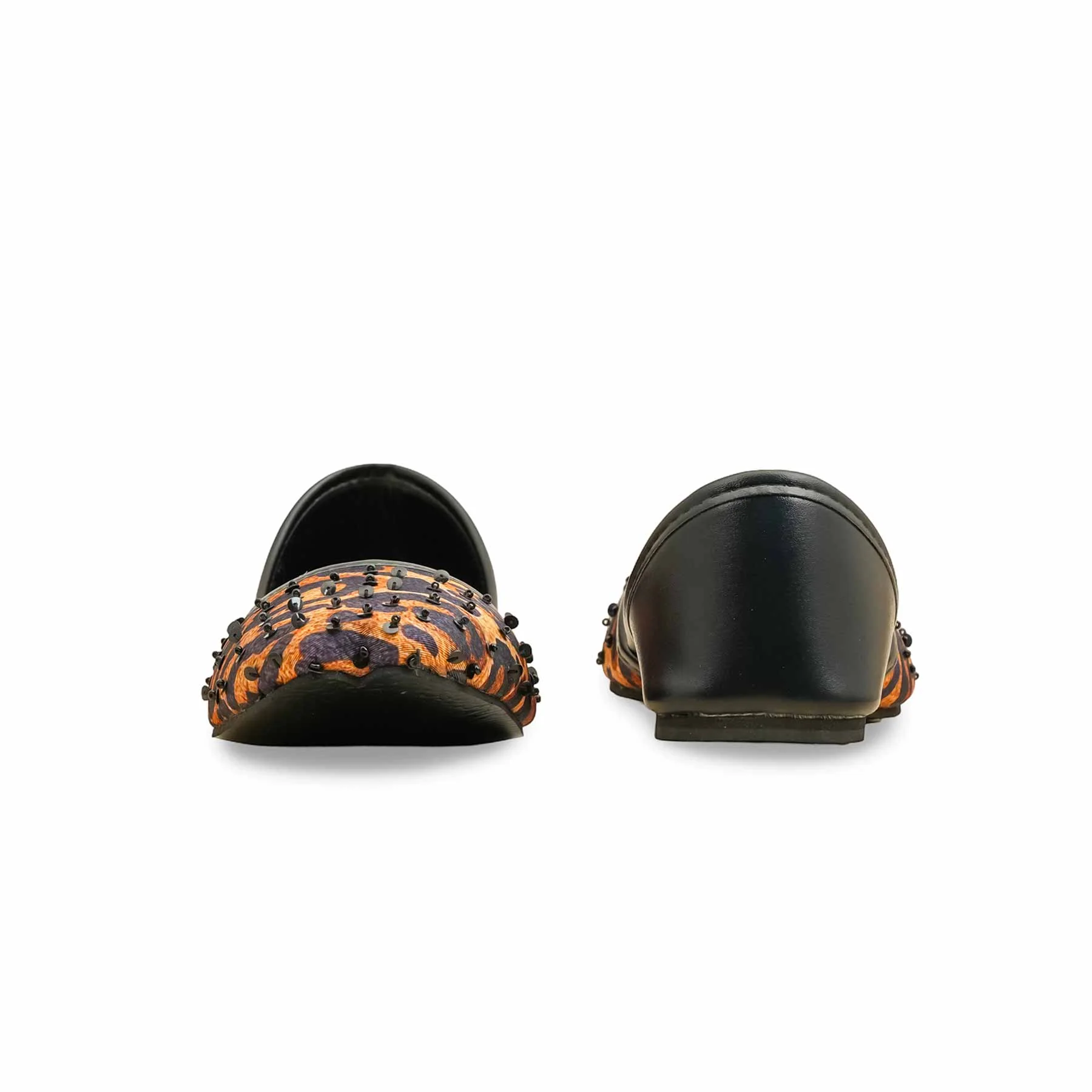 Black Ethnic Khussa For Ladies EC8597 - Image 4