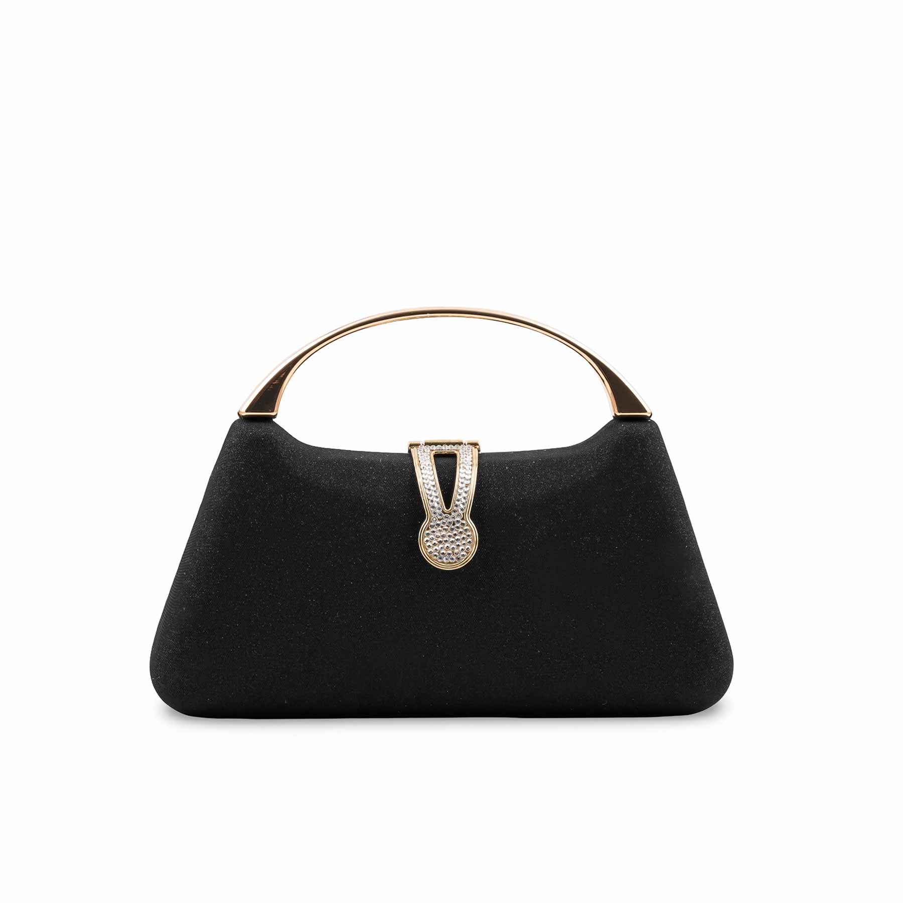 Black Fancy Clutch For Women P24404 - Image 2