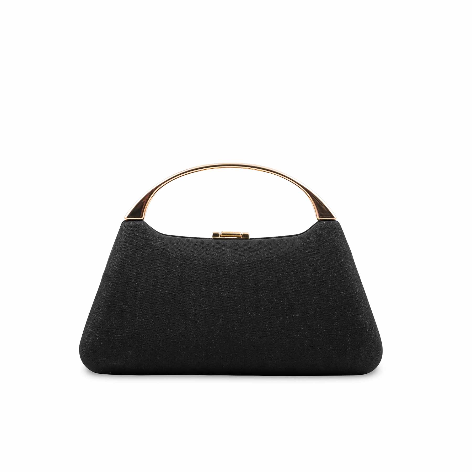 Black Fancy Clutch For Women P24404 - Image 4