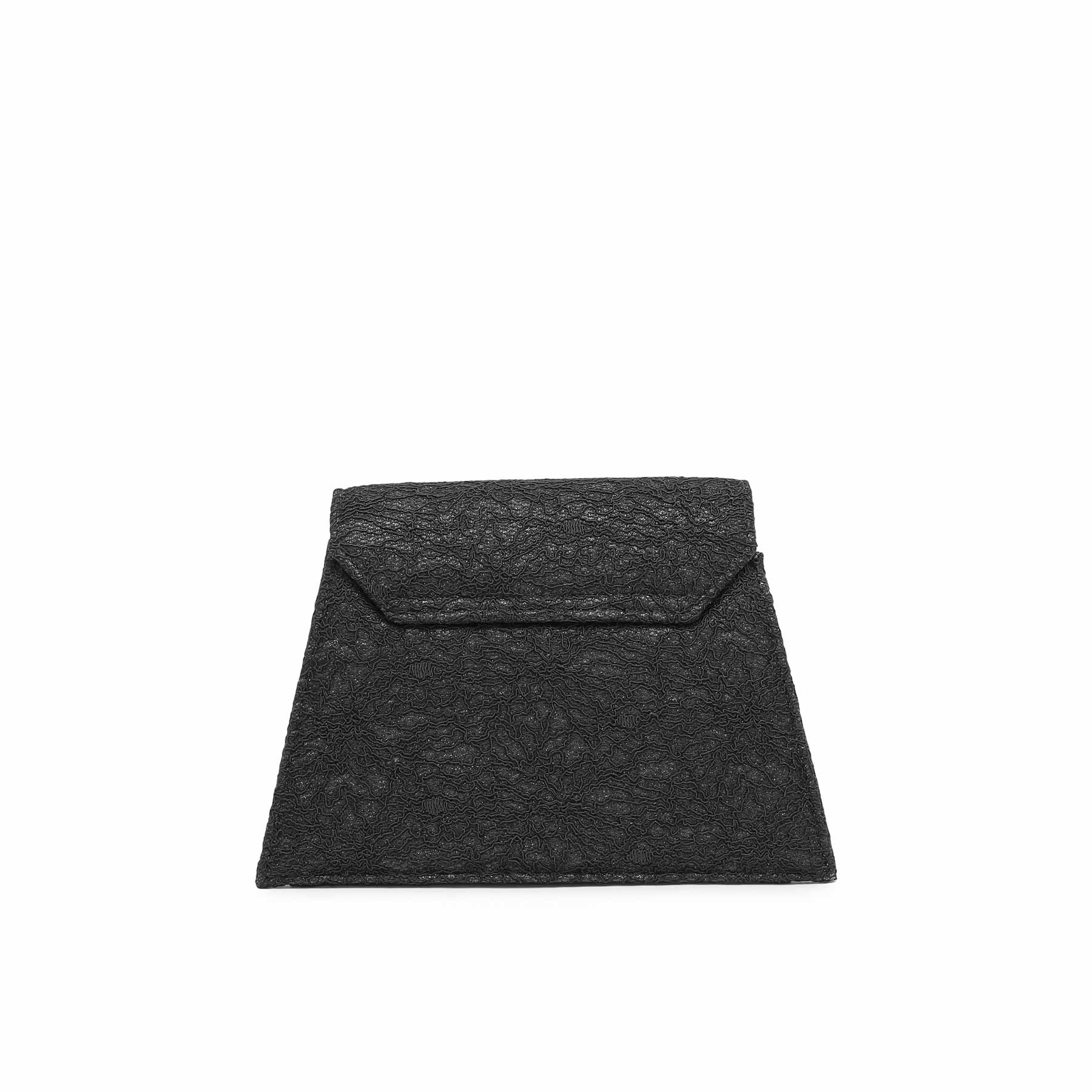 Black Fancy Clutch P15352 - Image 3