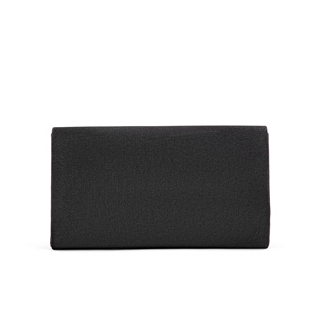 Black Fancy Clutch P24148 - Image 4