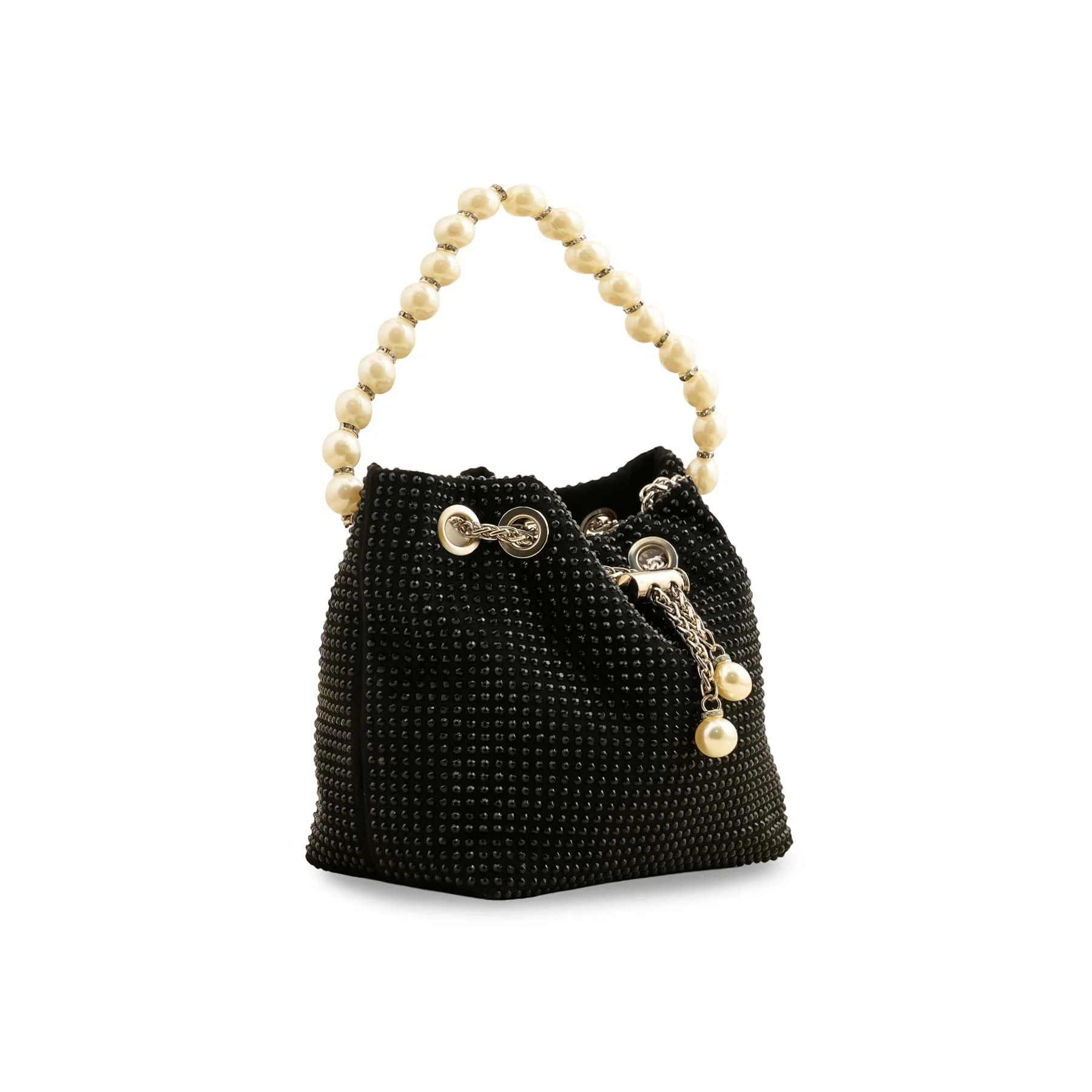 Black Fancy Clutch P36202 - Image 2
