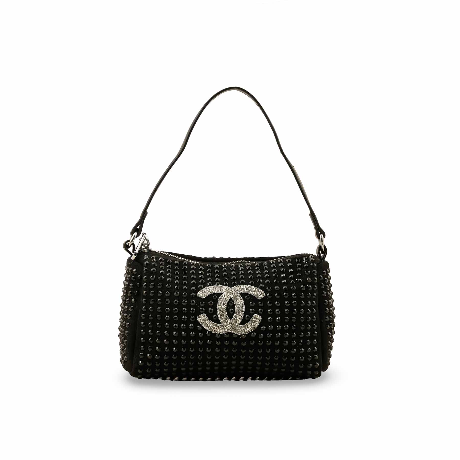 Black Fancy Clutch P36326 - Image 2
