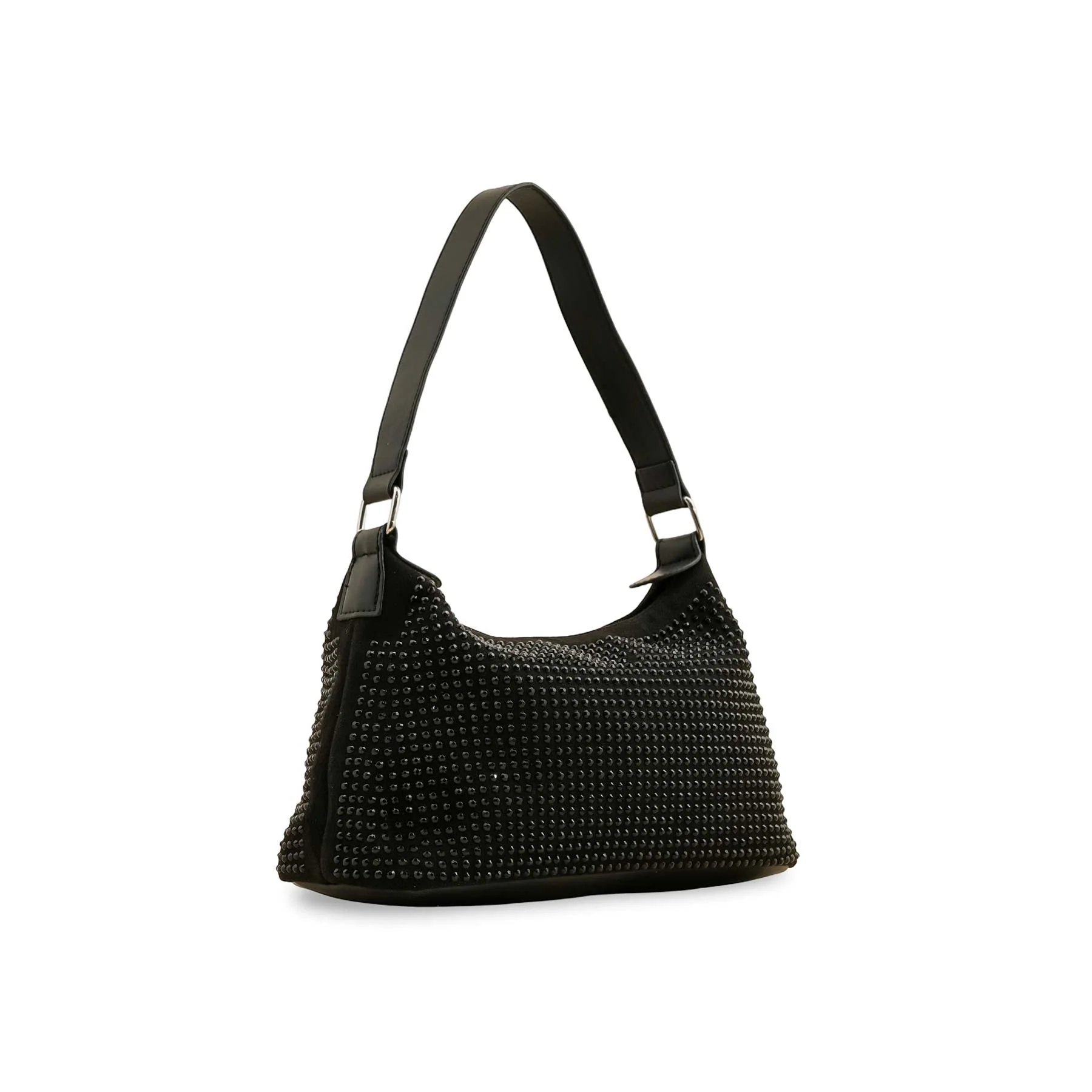 Black Fancy Hand Bag For Ladies P36197 - Image 2