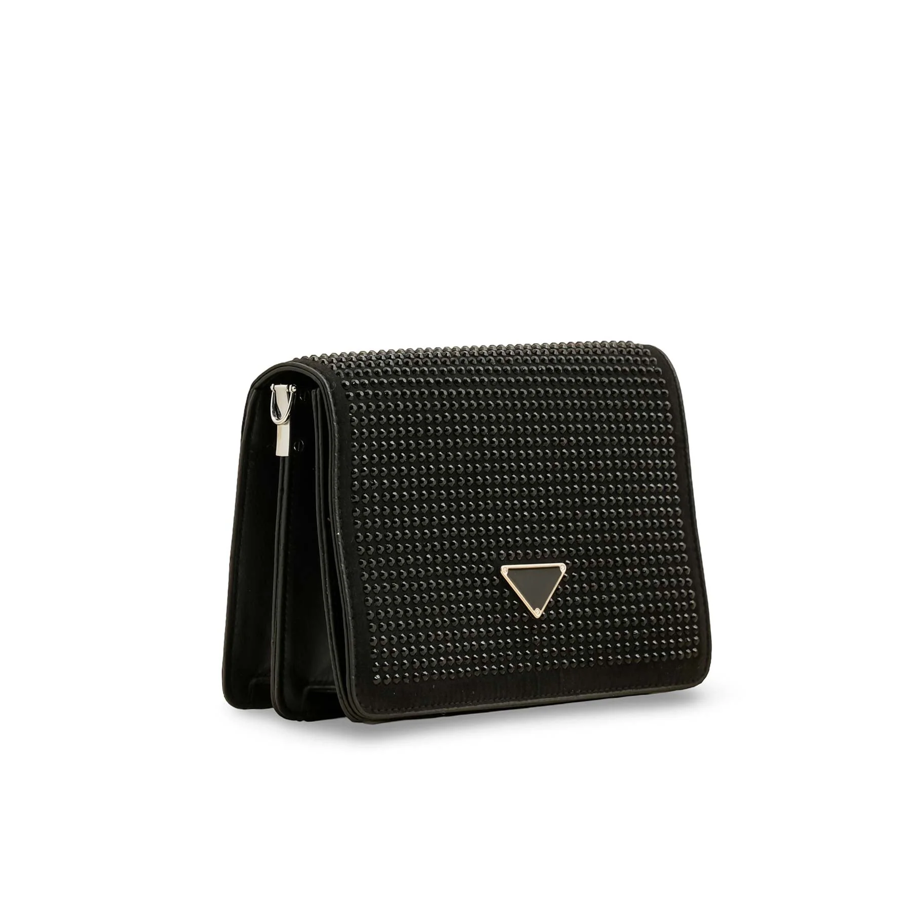 Black Fancy Hand Bag P36199 - Image 2