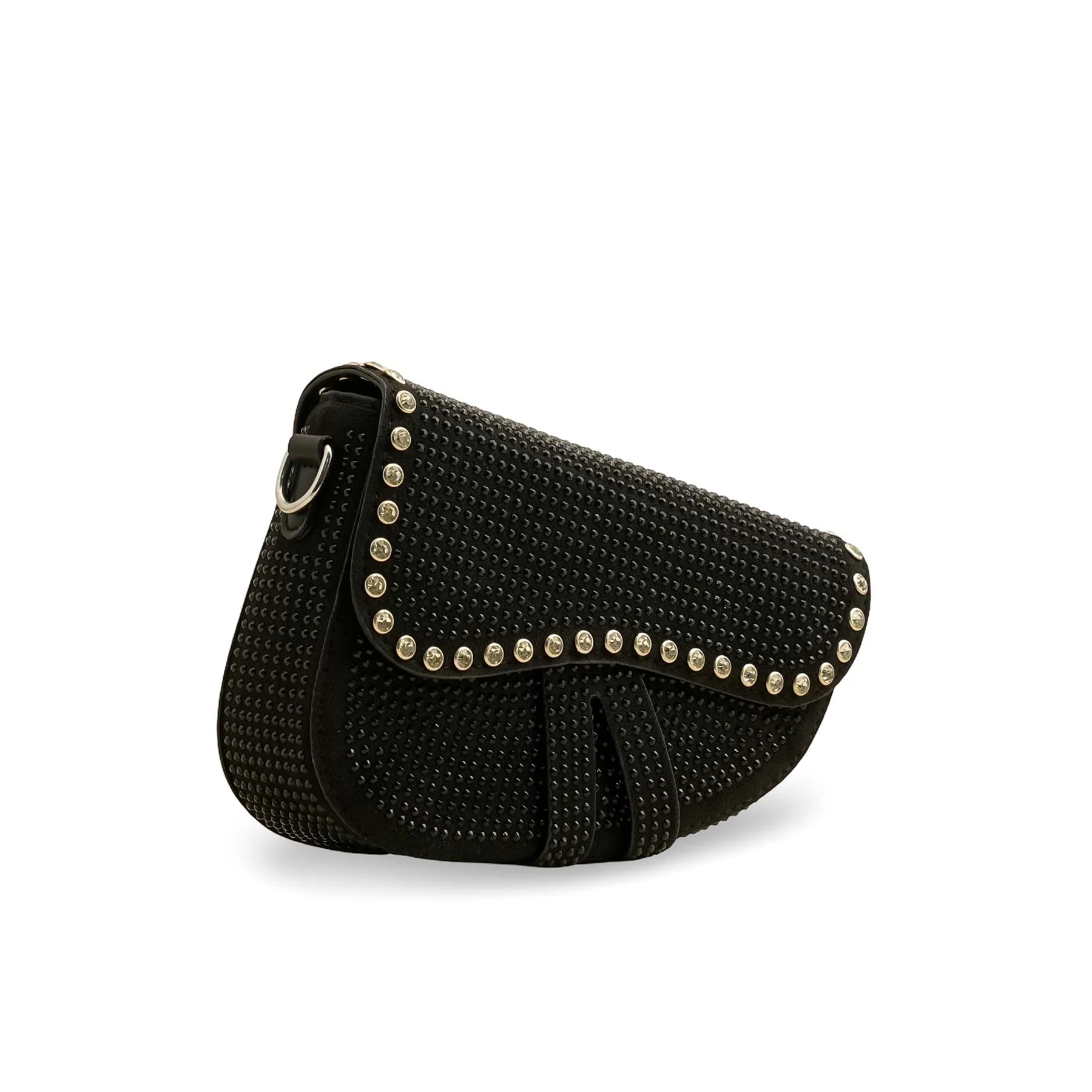 Black Fancy Hand Bag P36200 - Image 2