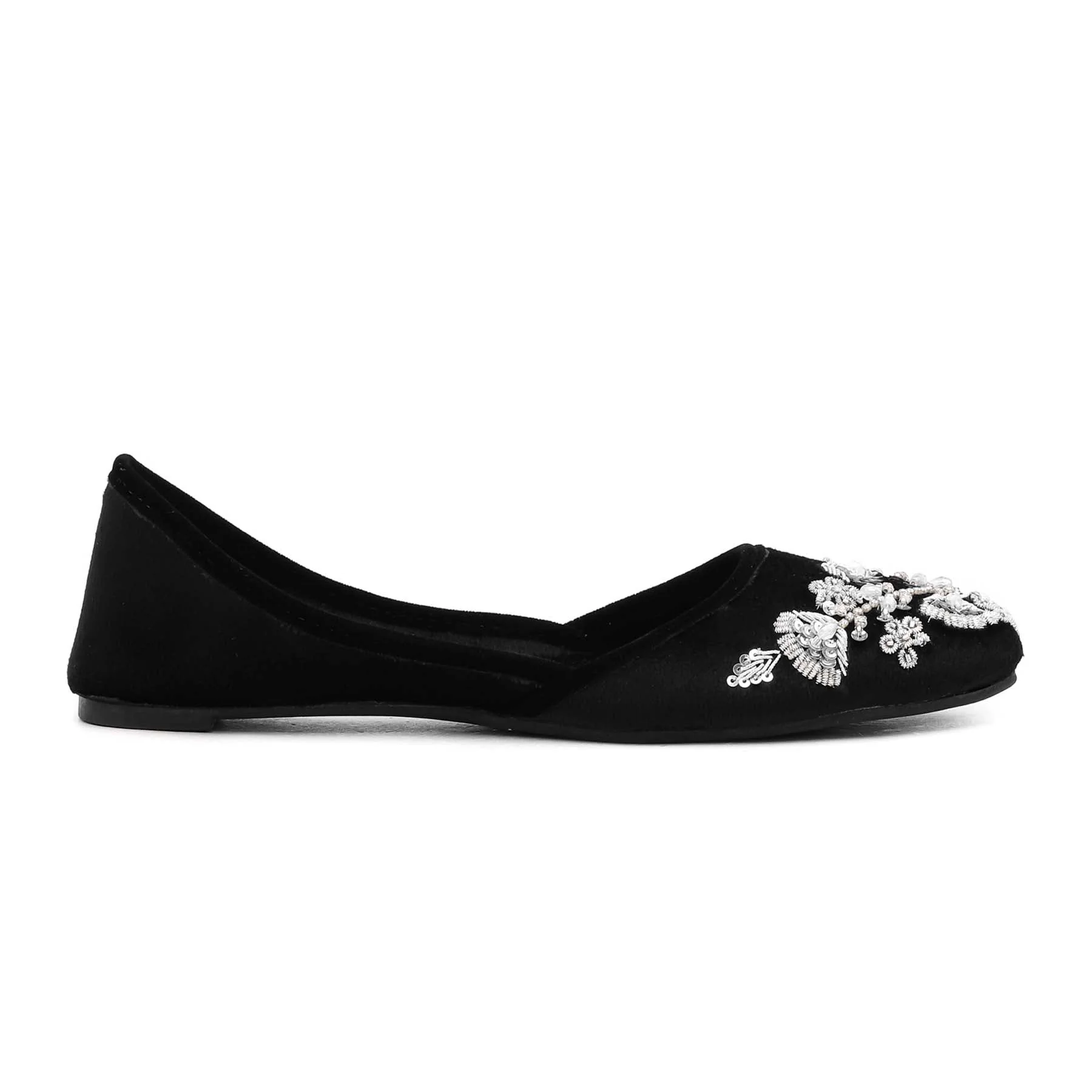 Black Fancy Khussa EC8287