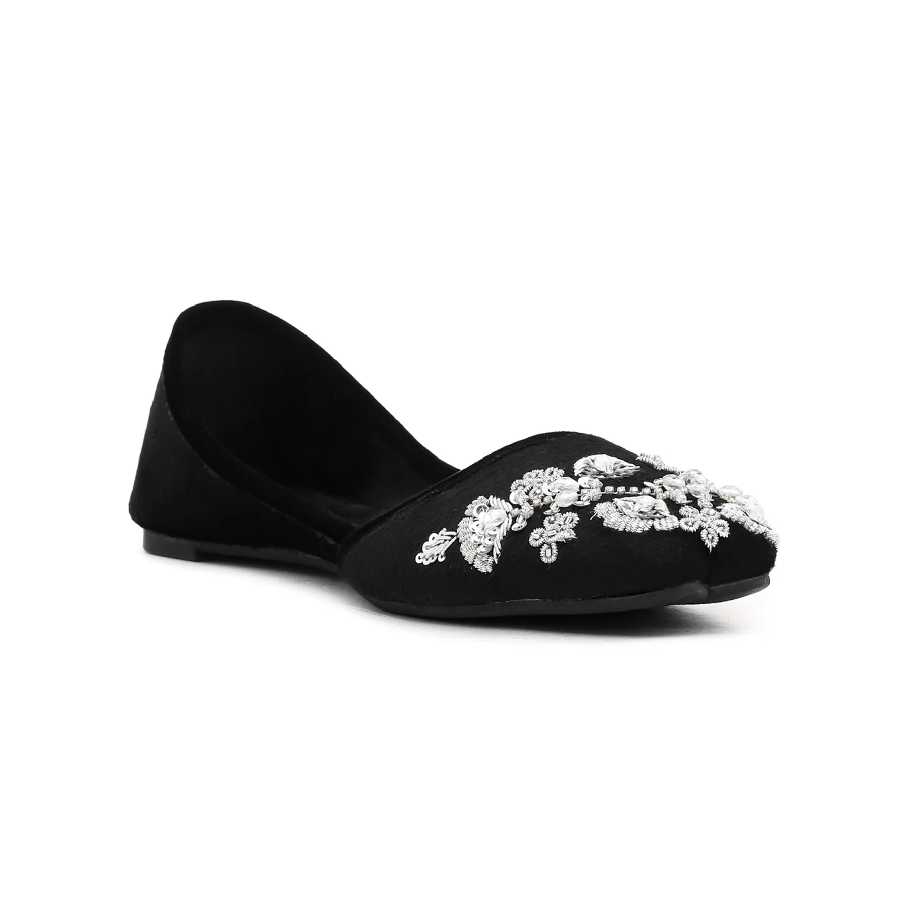 Black Fancy Khussa EC8287 - Image 2
