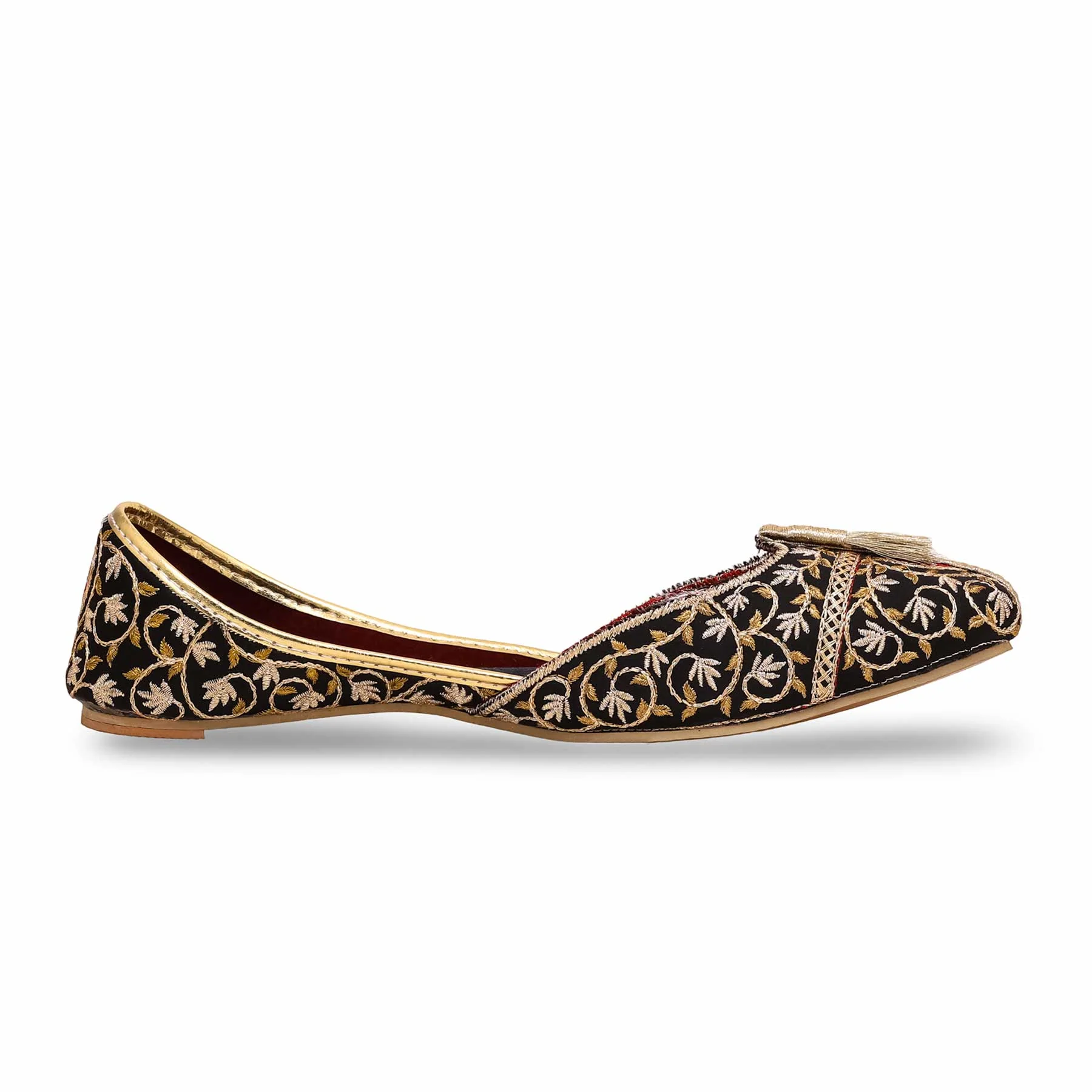 Black Fancy Khussa EC8479