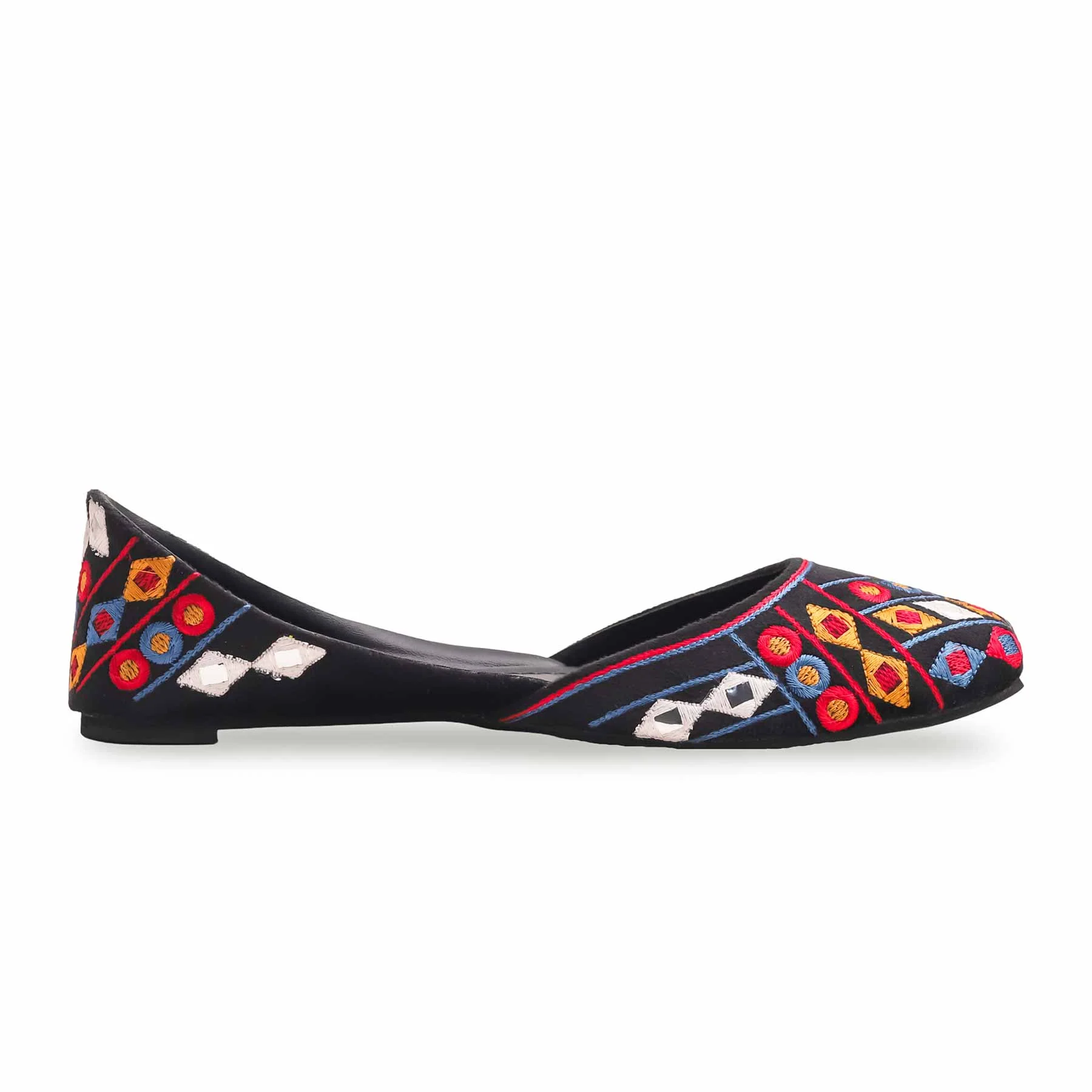 Black  Fancy Khussa  EC8523 - Image 2