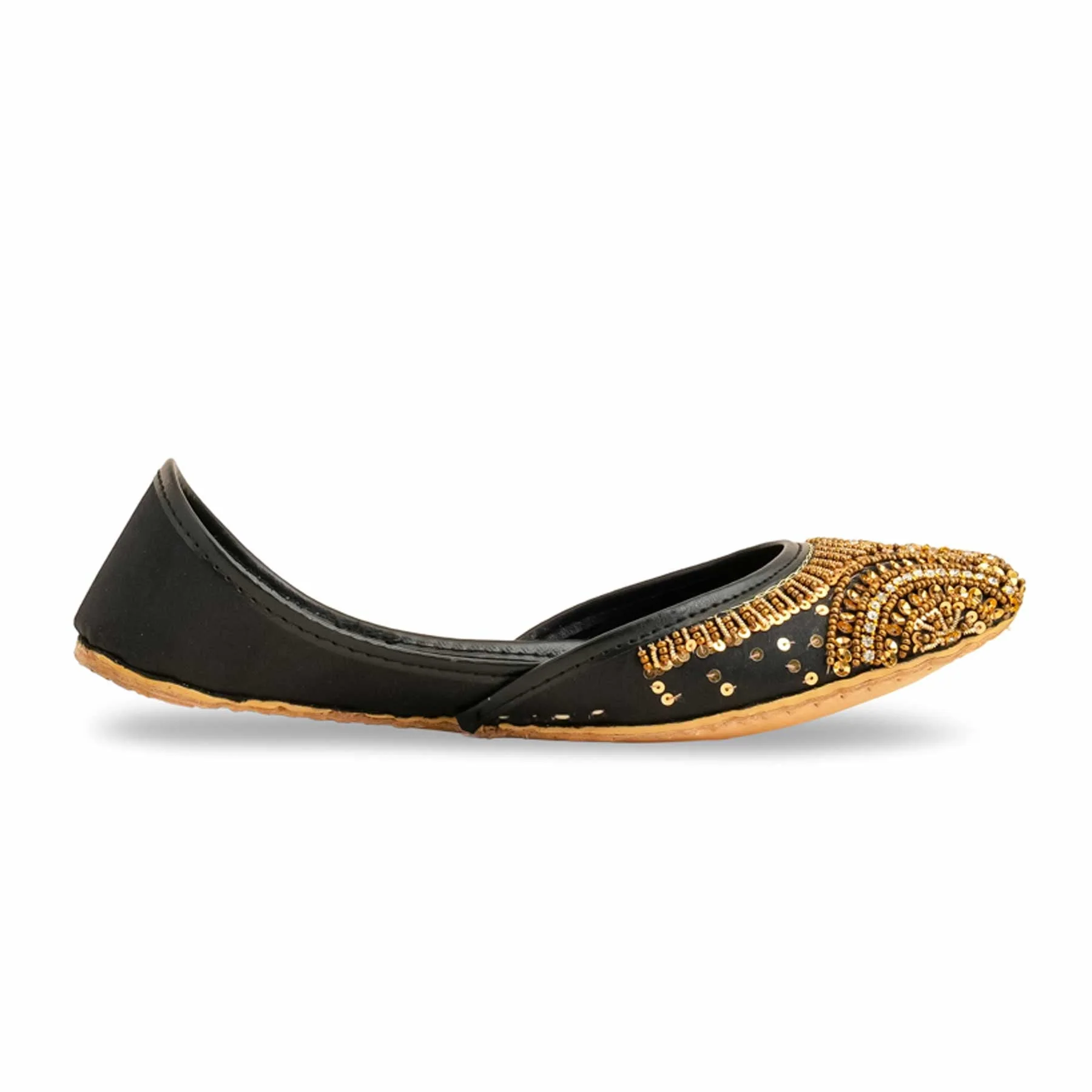 Black Fancy Khussa EC8533 - Image 2