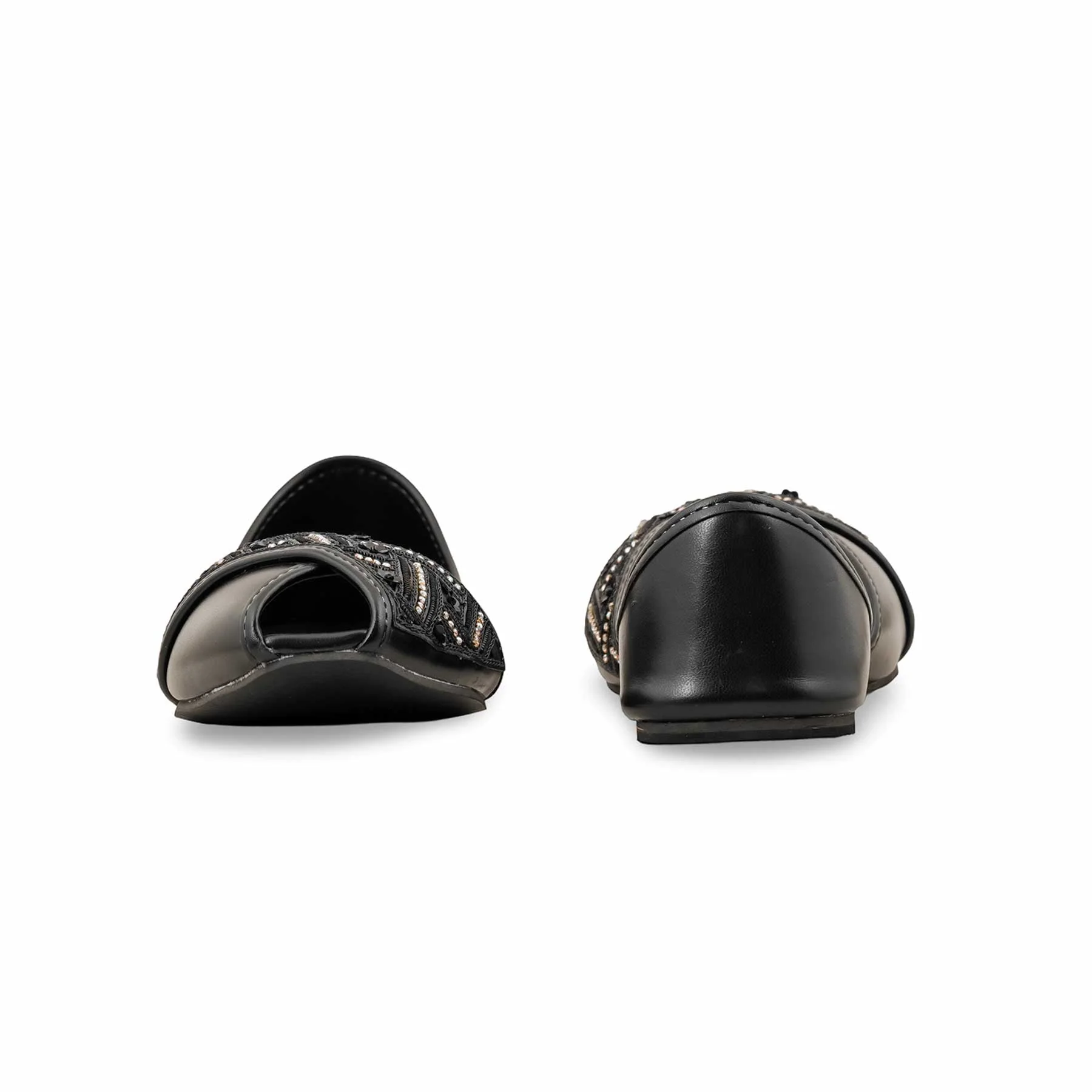 Black Fancy Khussa EC8564 - Image 4