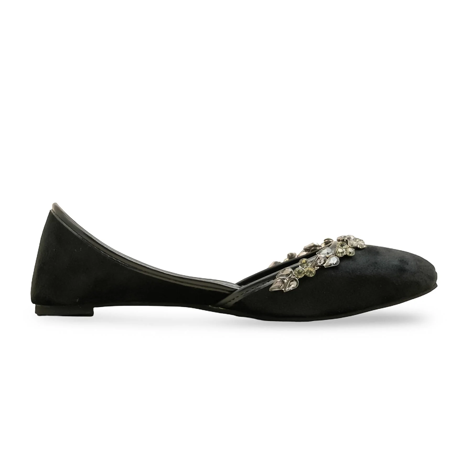 Black Fancy Khussa EC8577 - Image 2