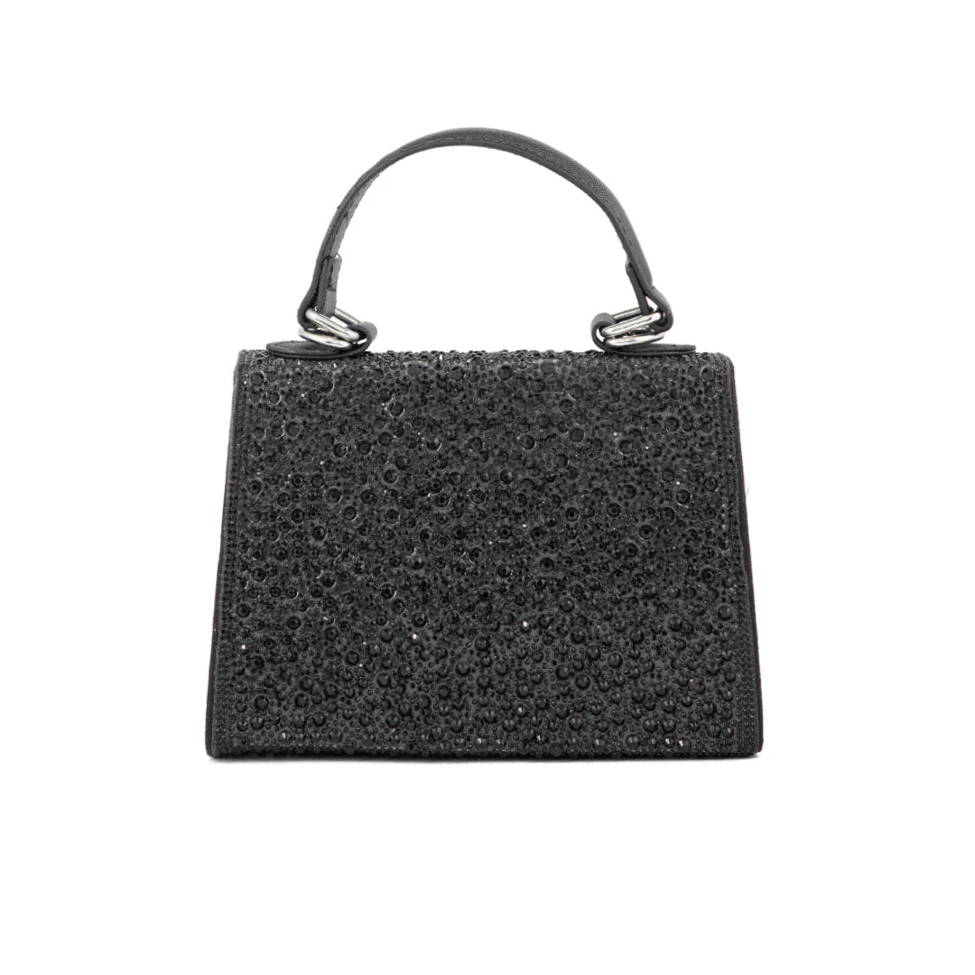 Black Fancy Shoulder Bag P24336 - Image 4