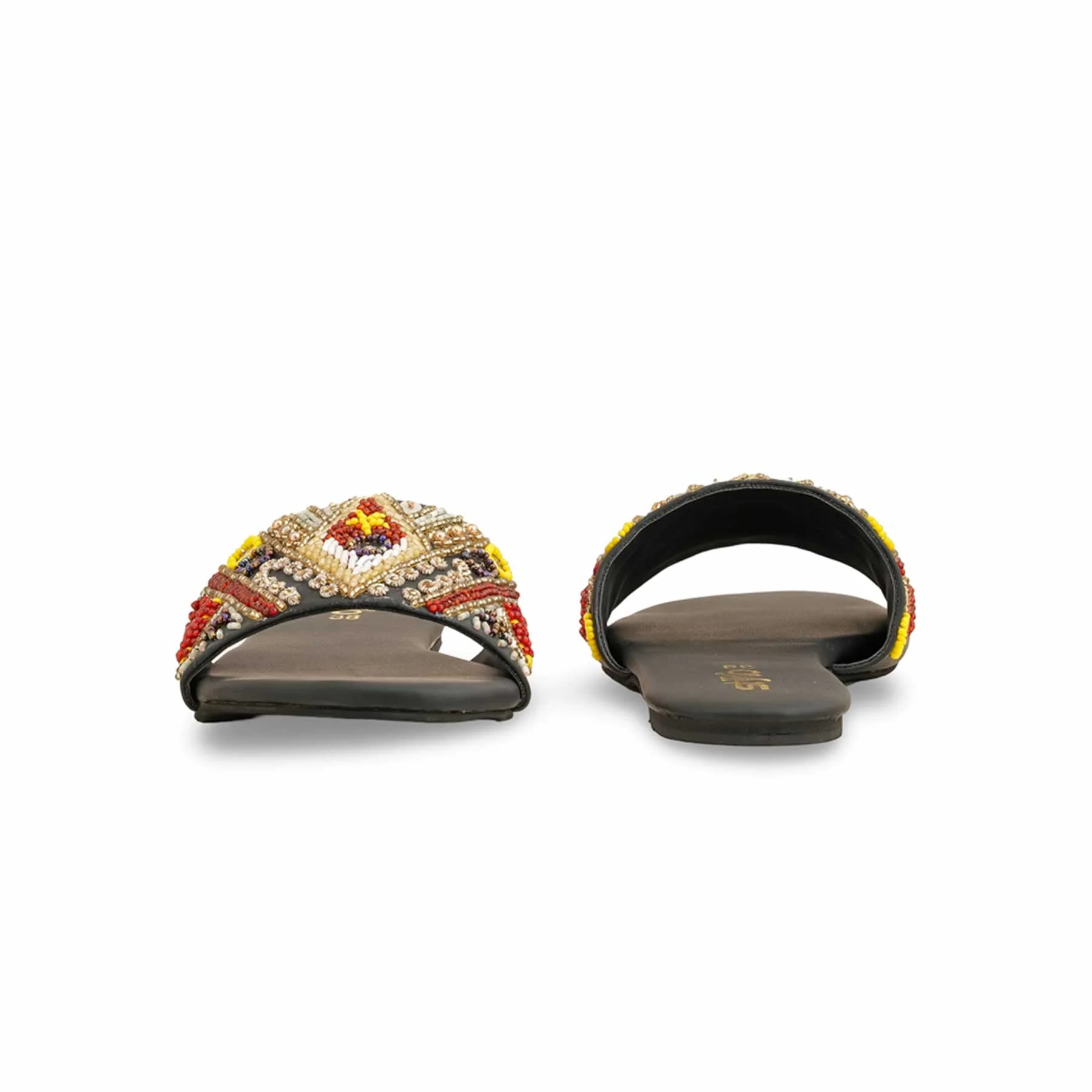 Black Fancy Slipper EC0216 - Image 4