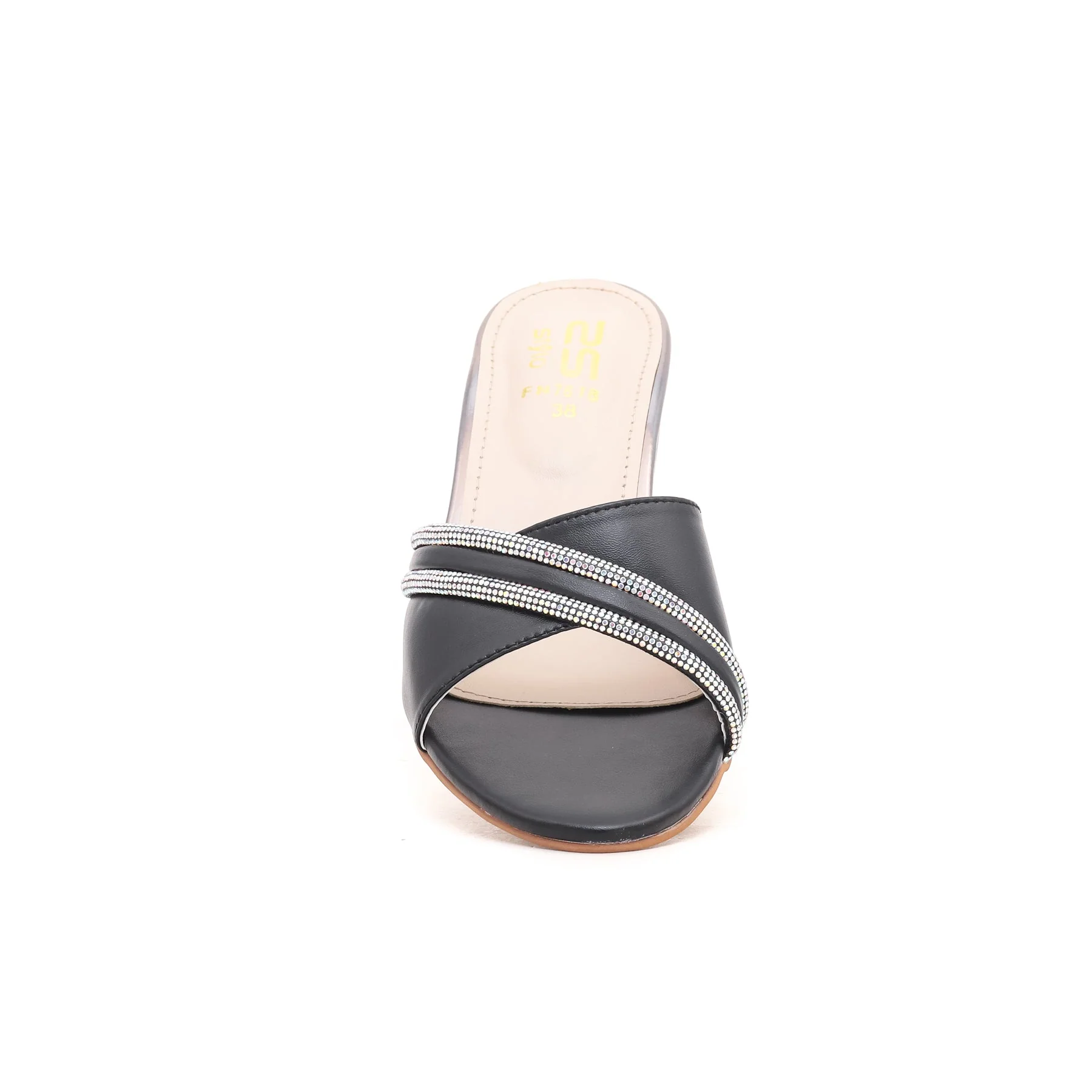Black Fancy Slipper FN7618 - Image 3