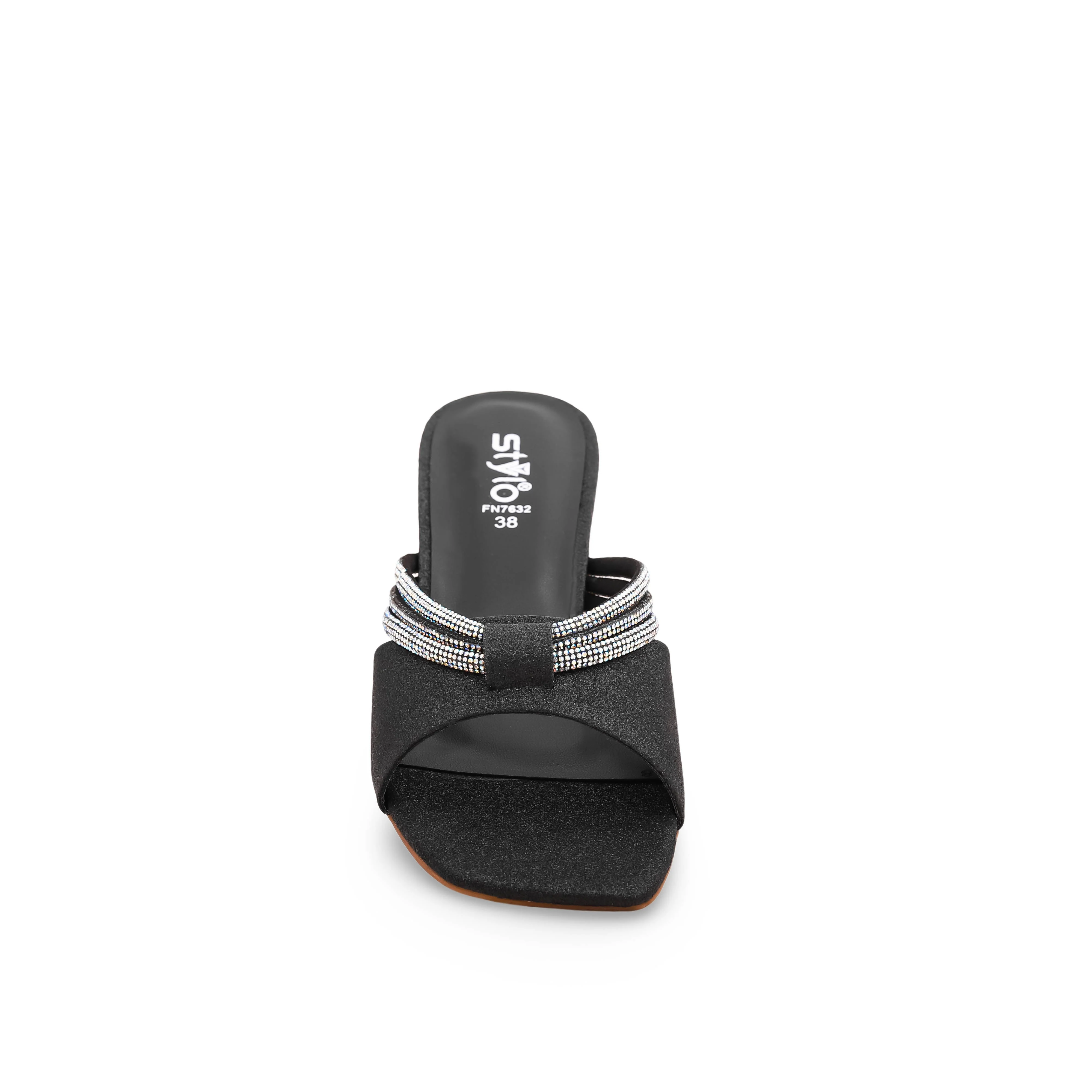 Black Fancy Slipper FN7632 - Image 3
