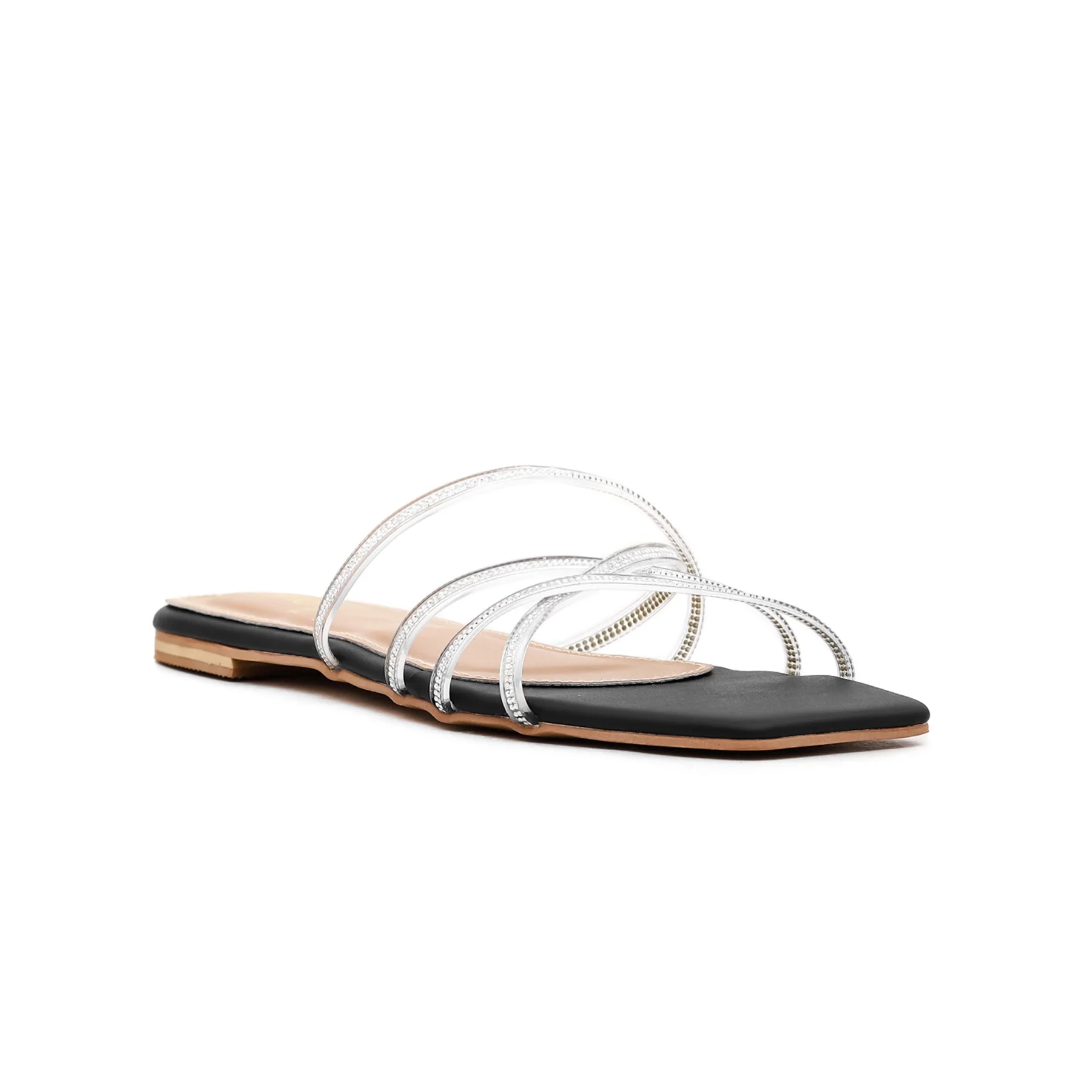Black Fancy Slipper FN7733 - Image 2
