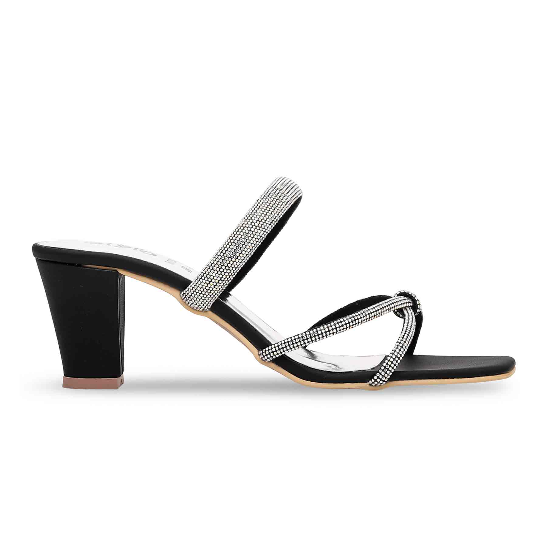 Black Fancy Slipper FN7737 - Image 2