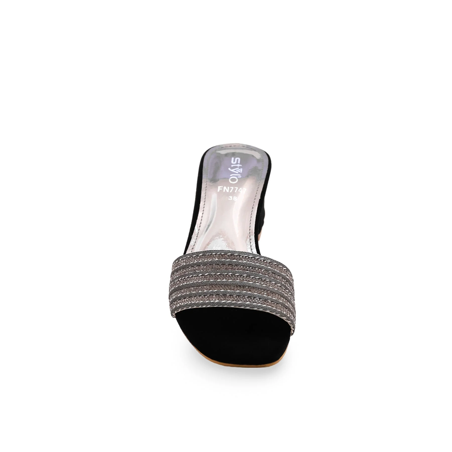 Black Fancy Slipper FN7747 - Image 3