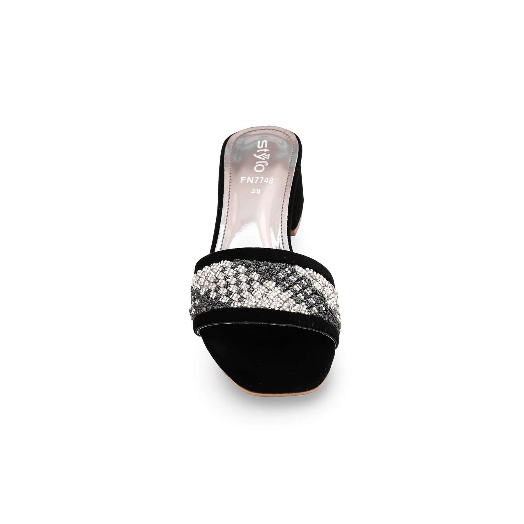 Black Fancy Slipper FN7748 - Image 3