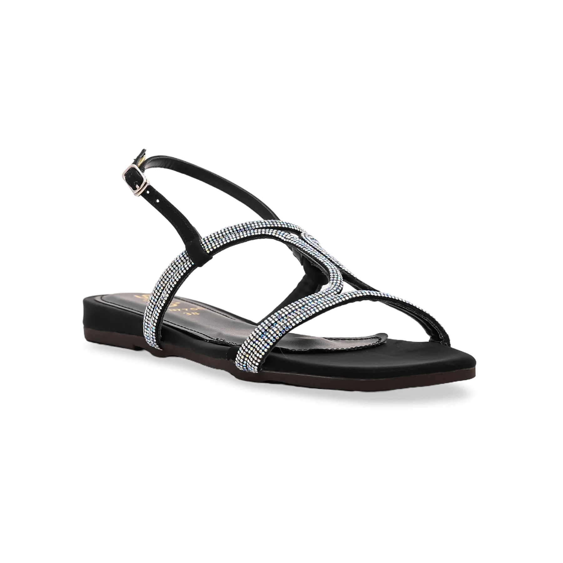 Black Fancy Slipper FN7755 - Image 2